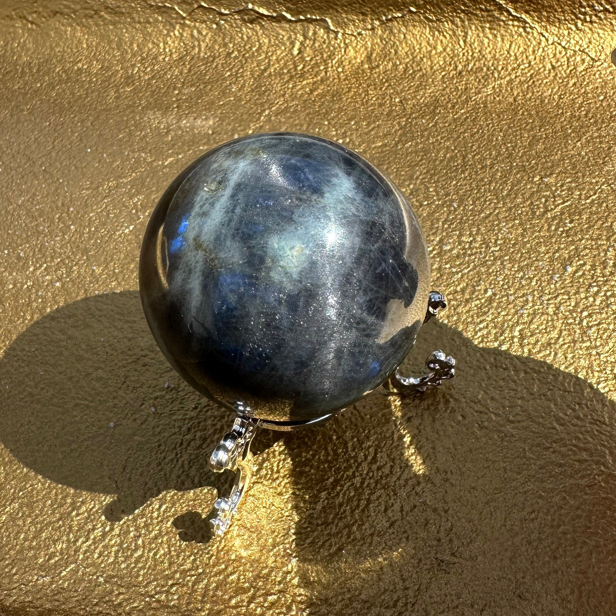Small Starry Labradorite Spheres