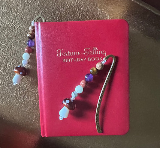 Enchanted Forest Mushroom Bookmark