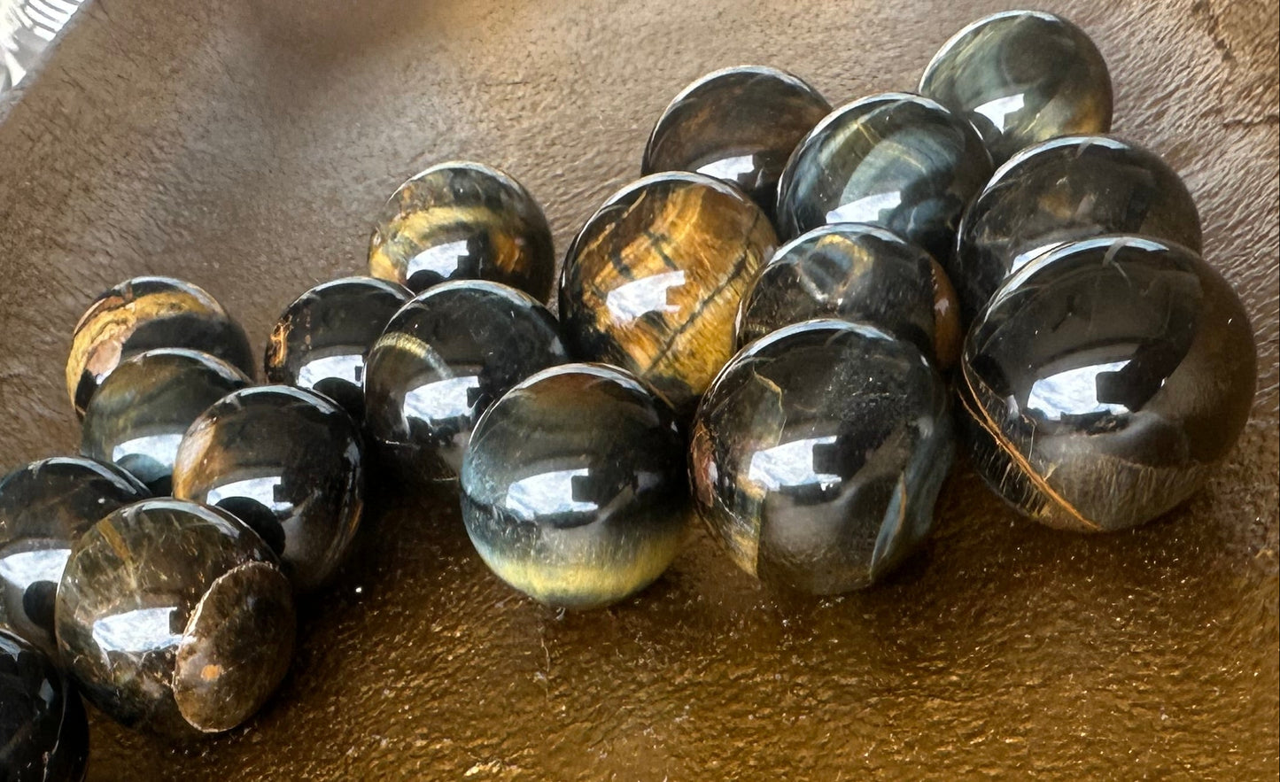 Mini Blue Tigers Eye Sphere