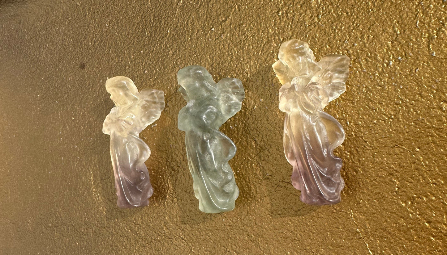 Rainbow Fluorite Angel