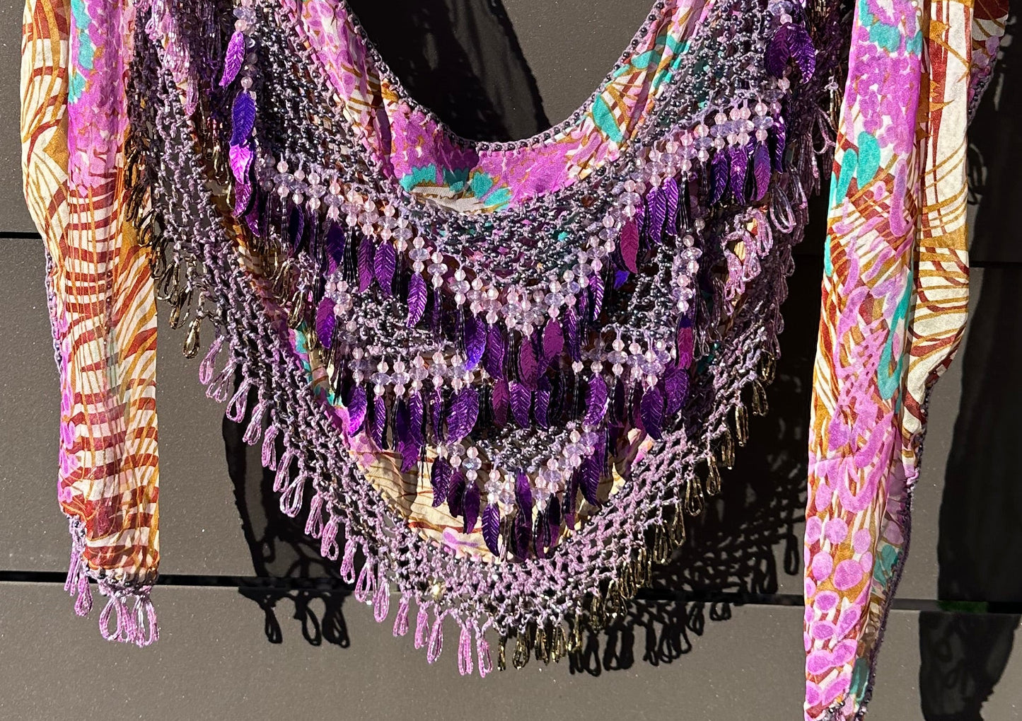 Purple Hipscarf
