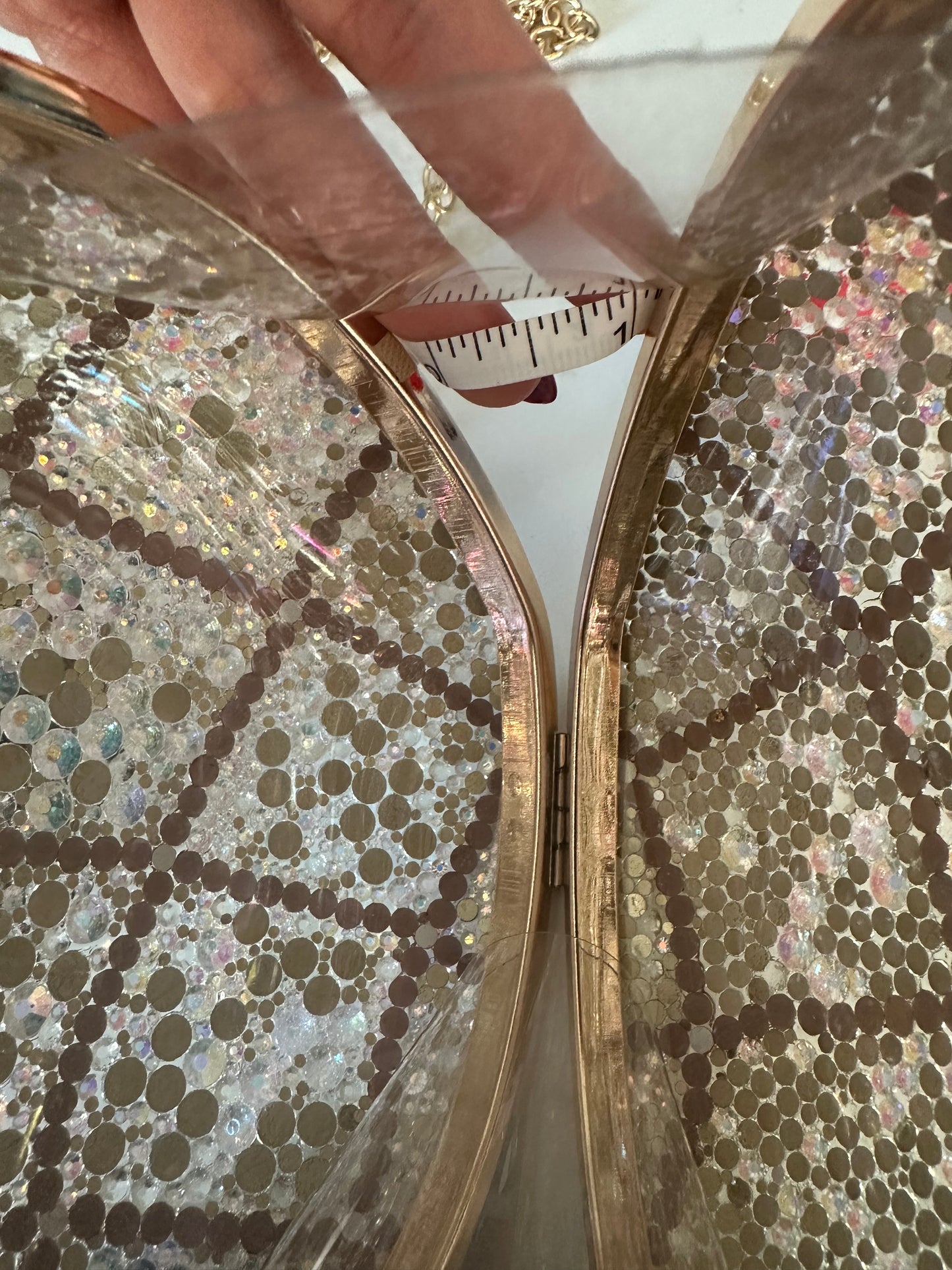 Handmade Diamond Heart Purse