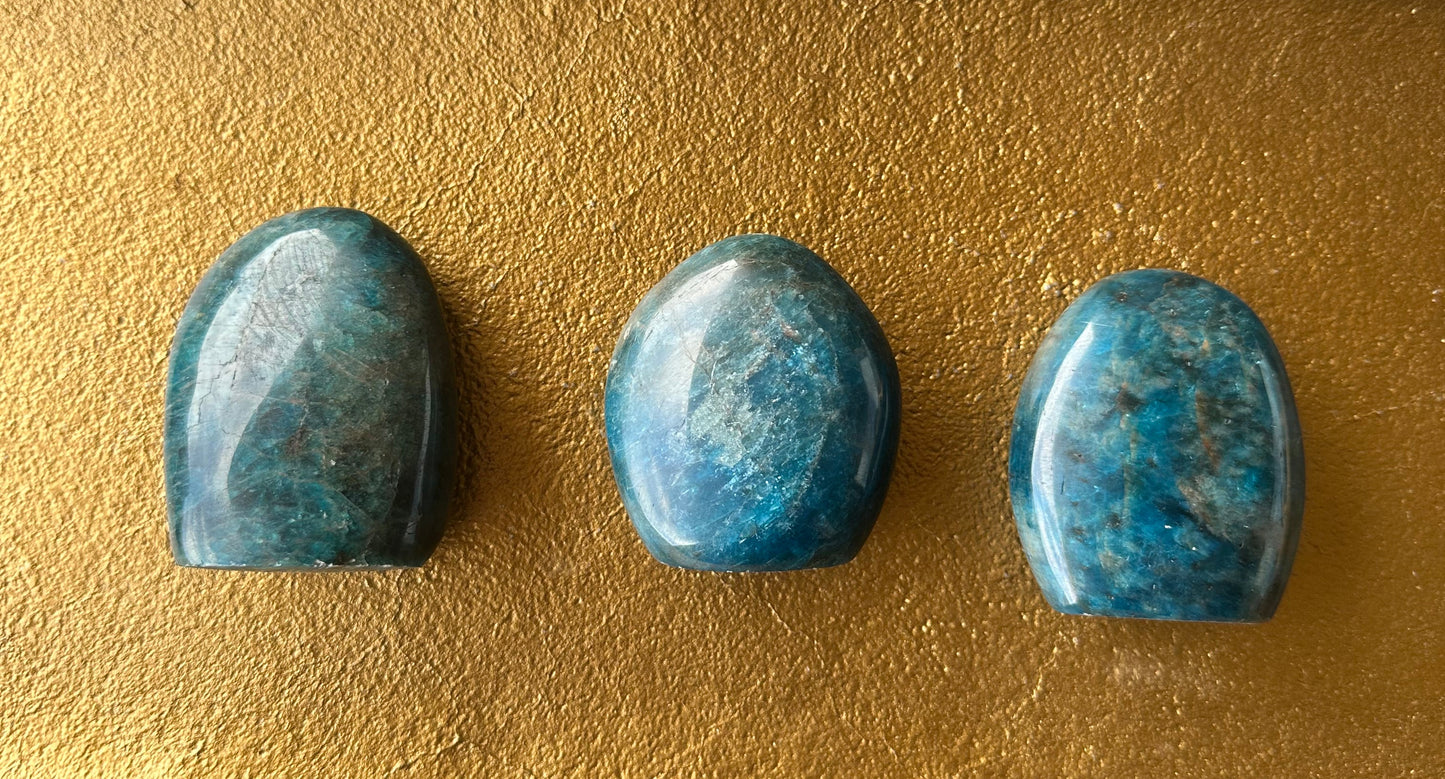 Blue Apatite Free Form