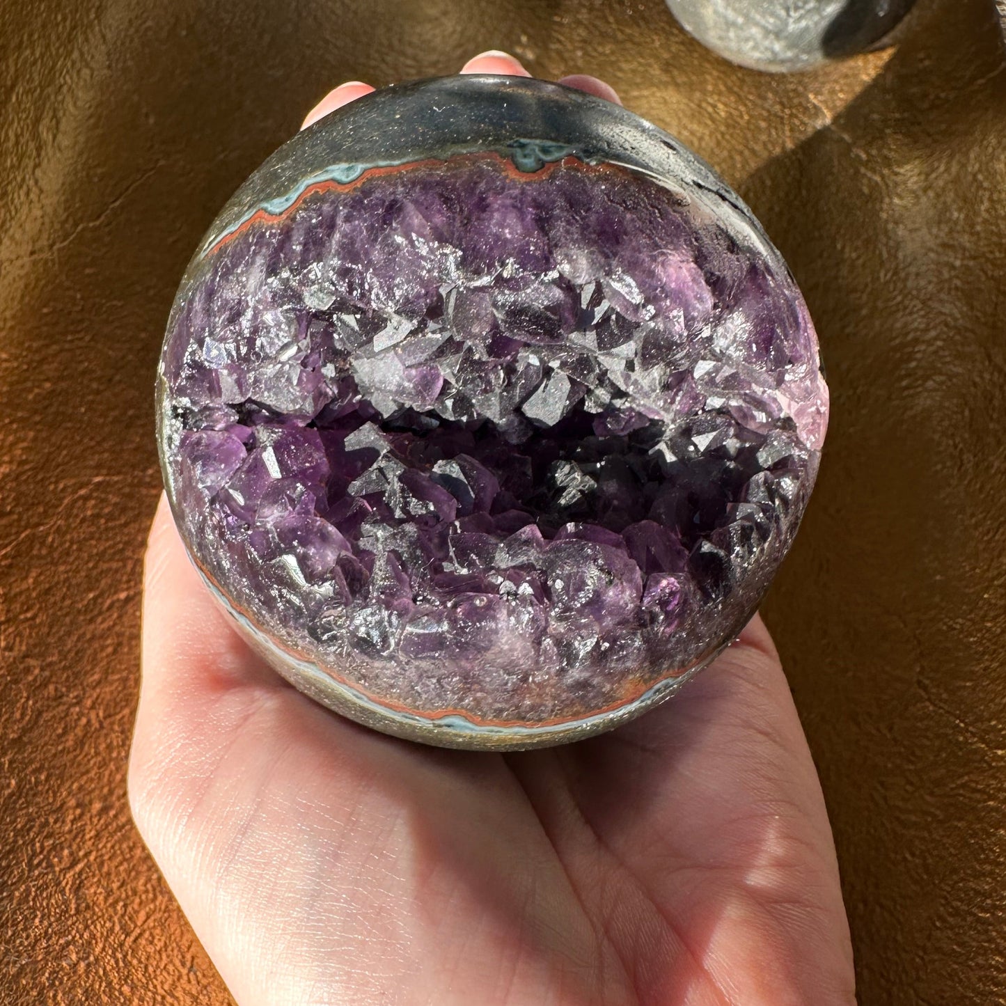 Amethyst Spheres