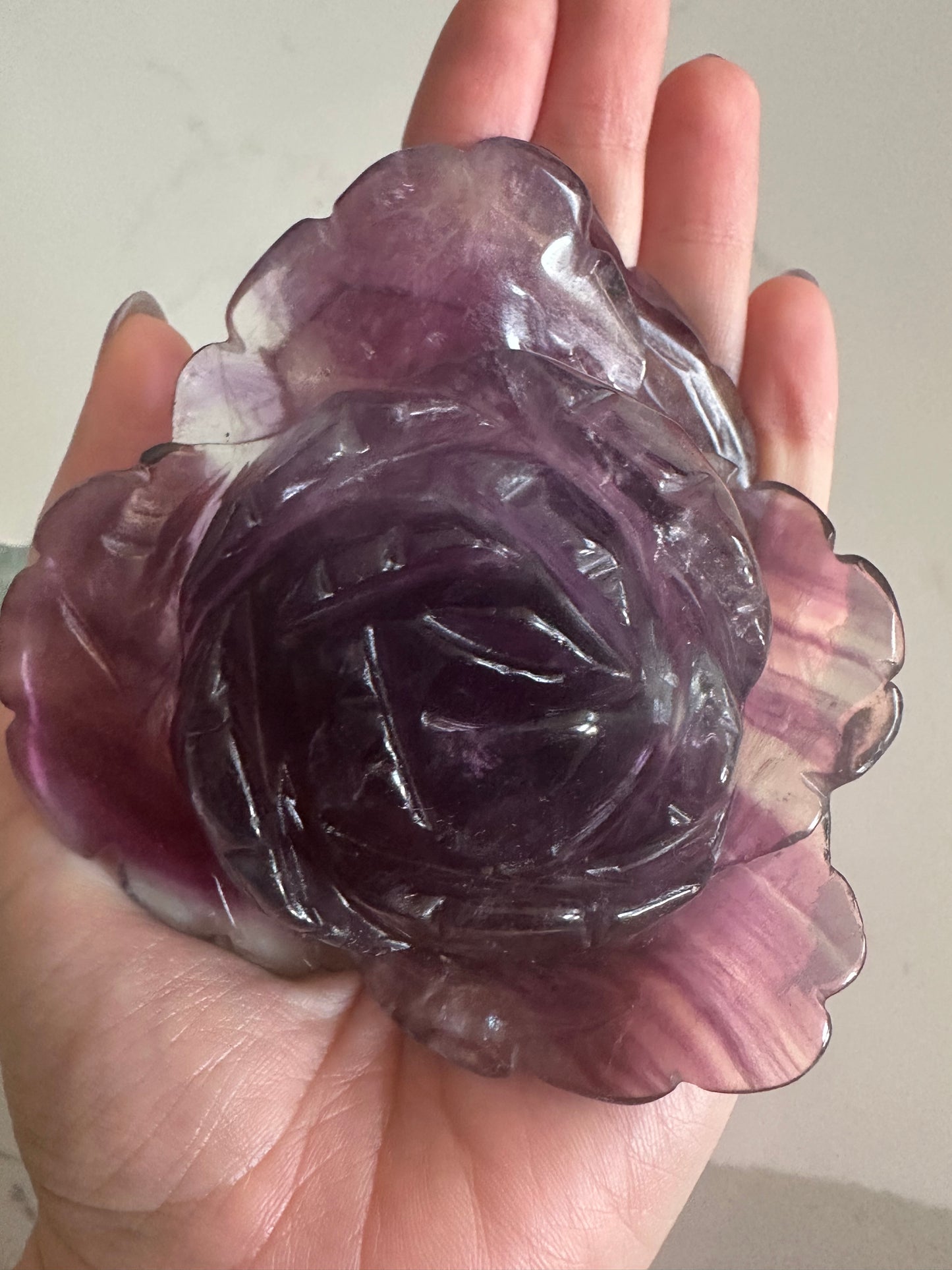 Fluorite Rose