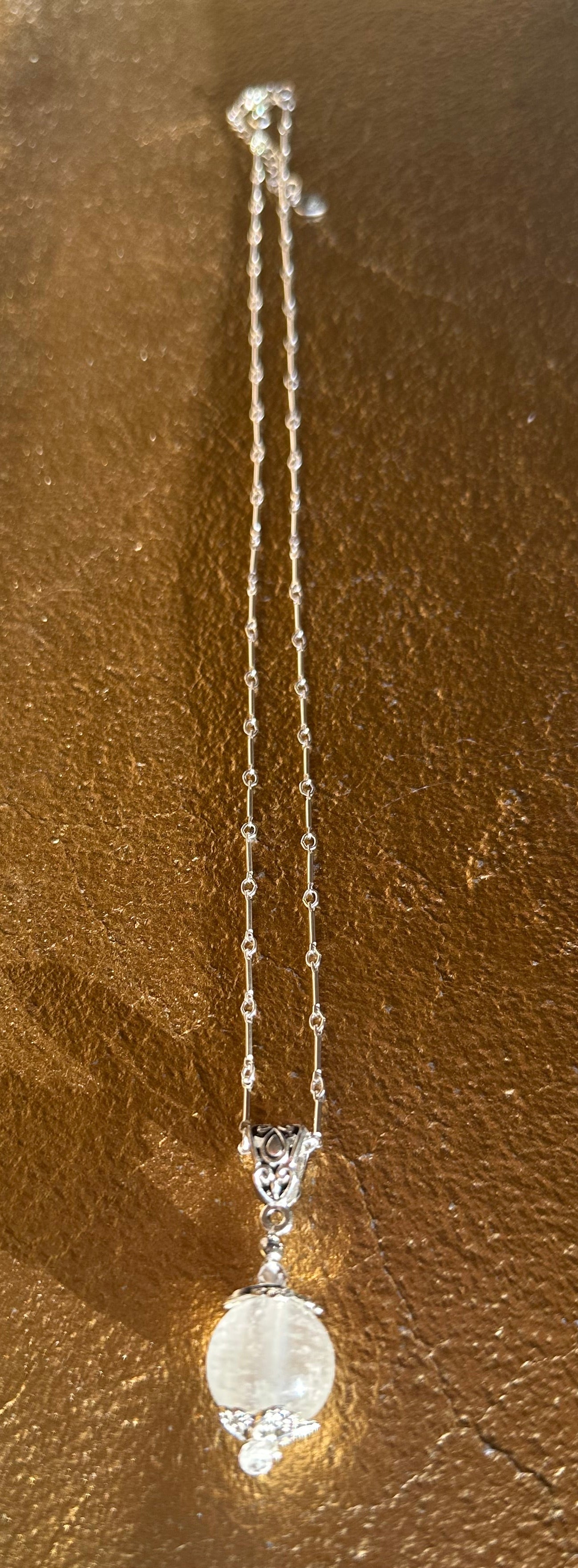 Moonstone Pool of Light Necklace