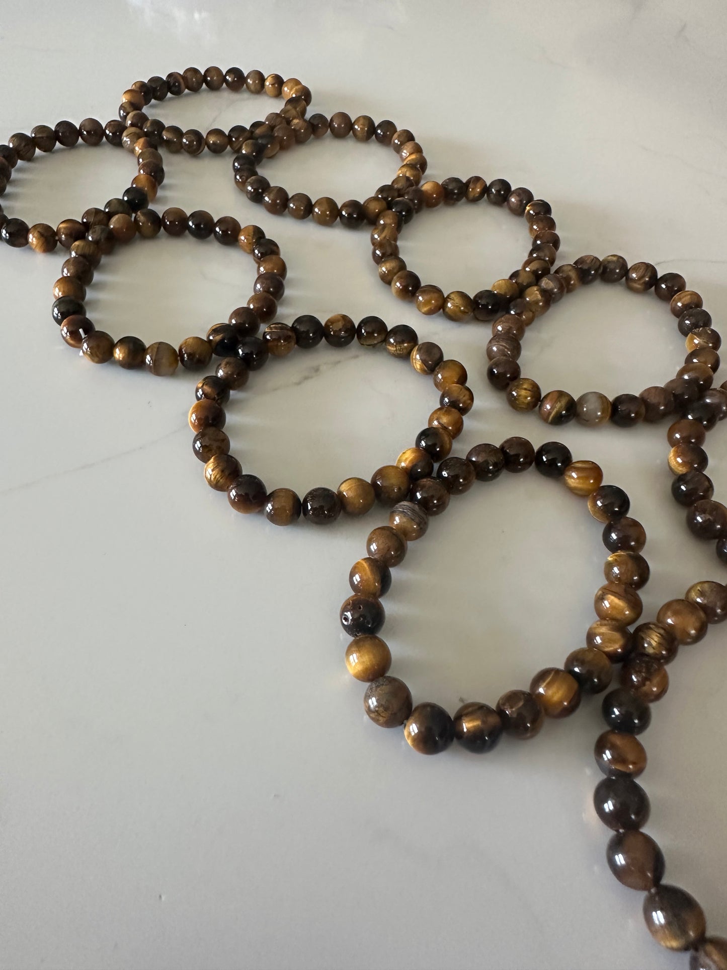 Lucky Tigers Eye Stretch Bracelet