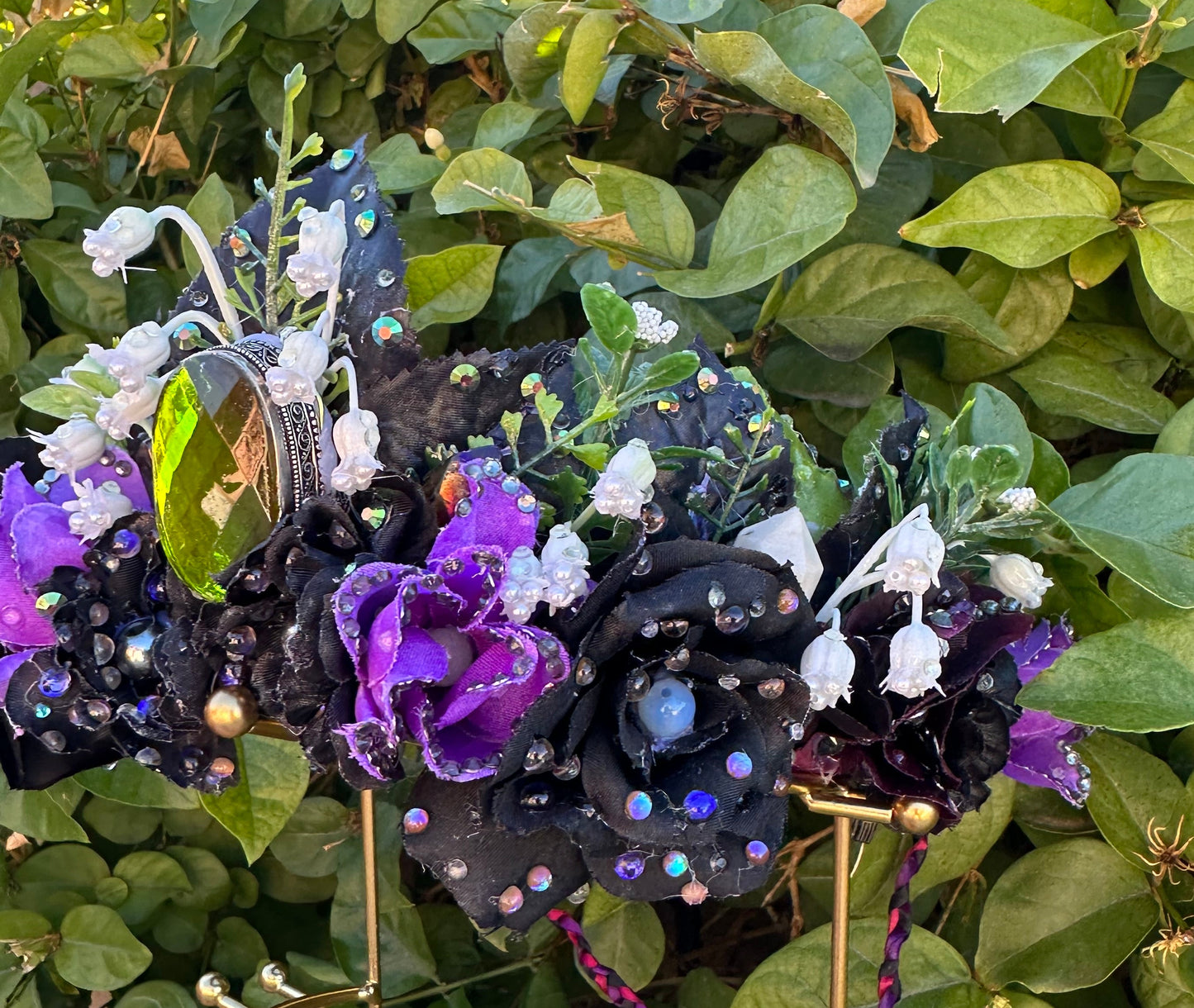Mystic Topaz Flower Crown