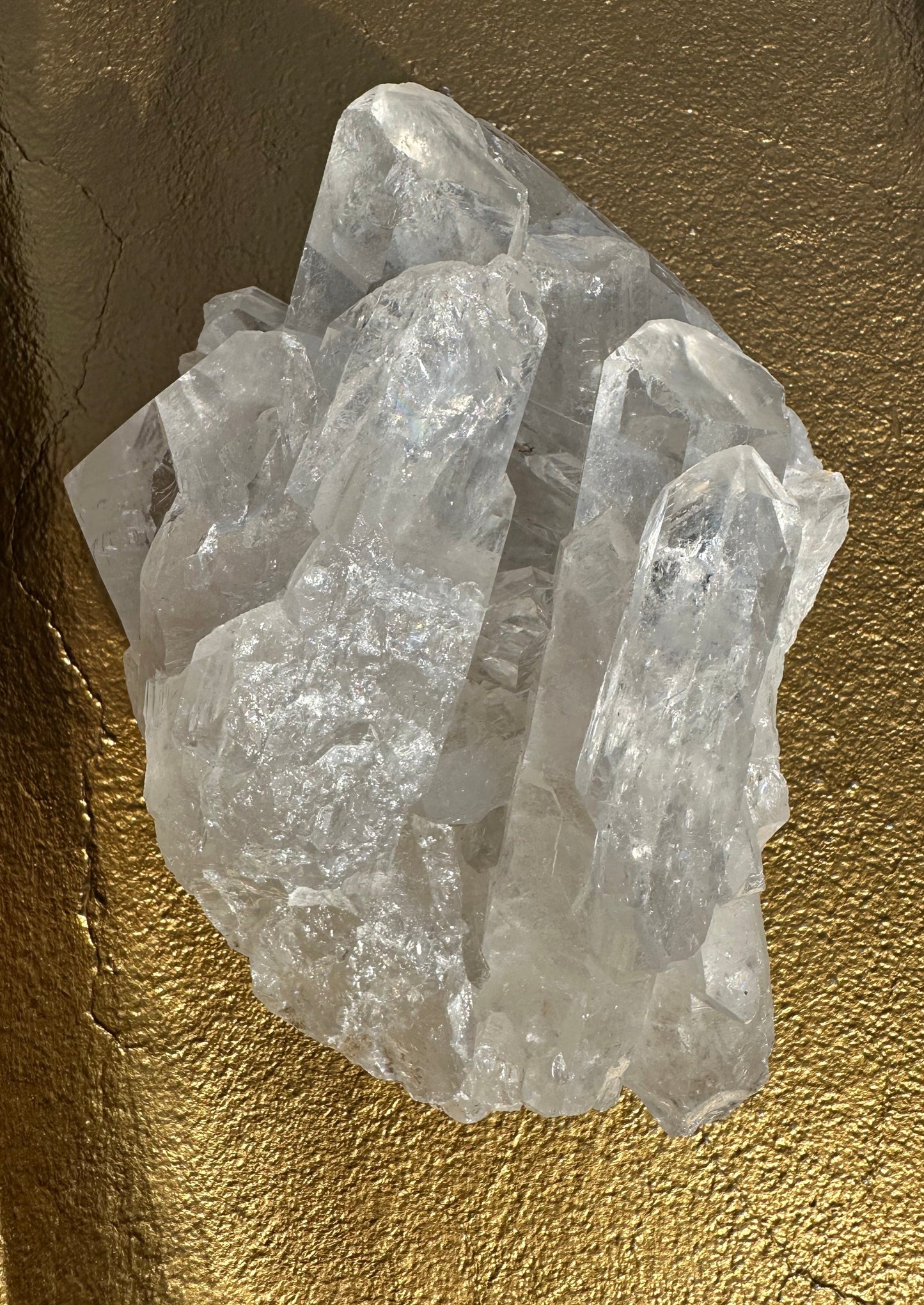 Large Clear Quartz Cluster