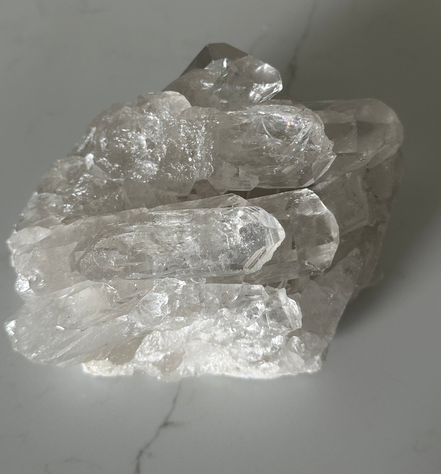Large Clear Quartz Cluster