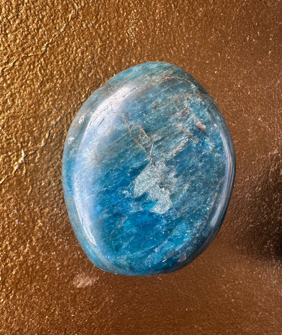 Blue Apatite Free Form