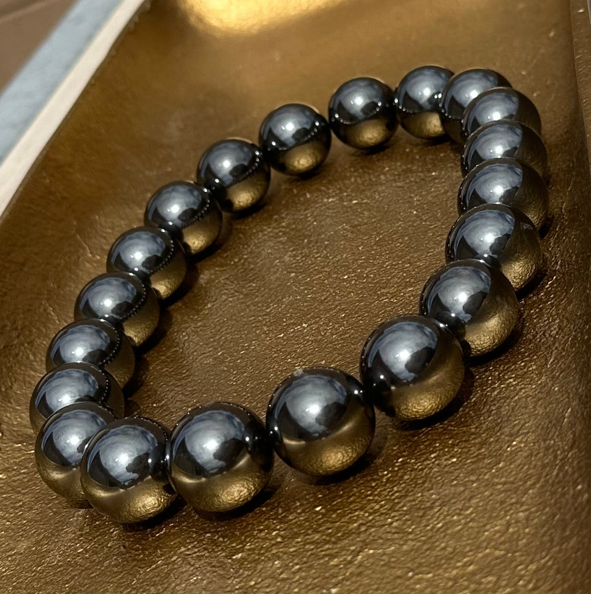 Magnetized Hematite Spheres