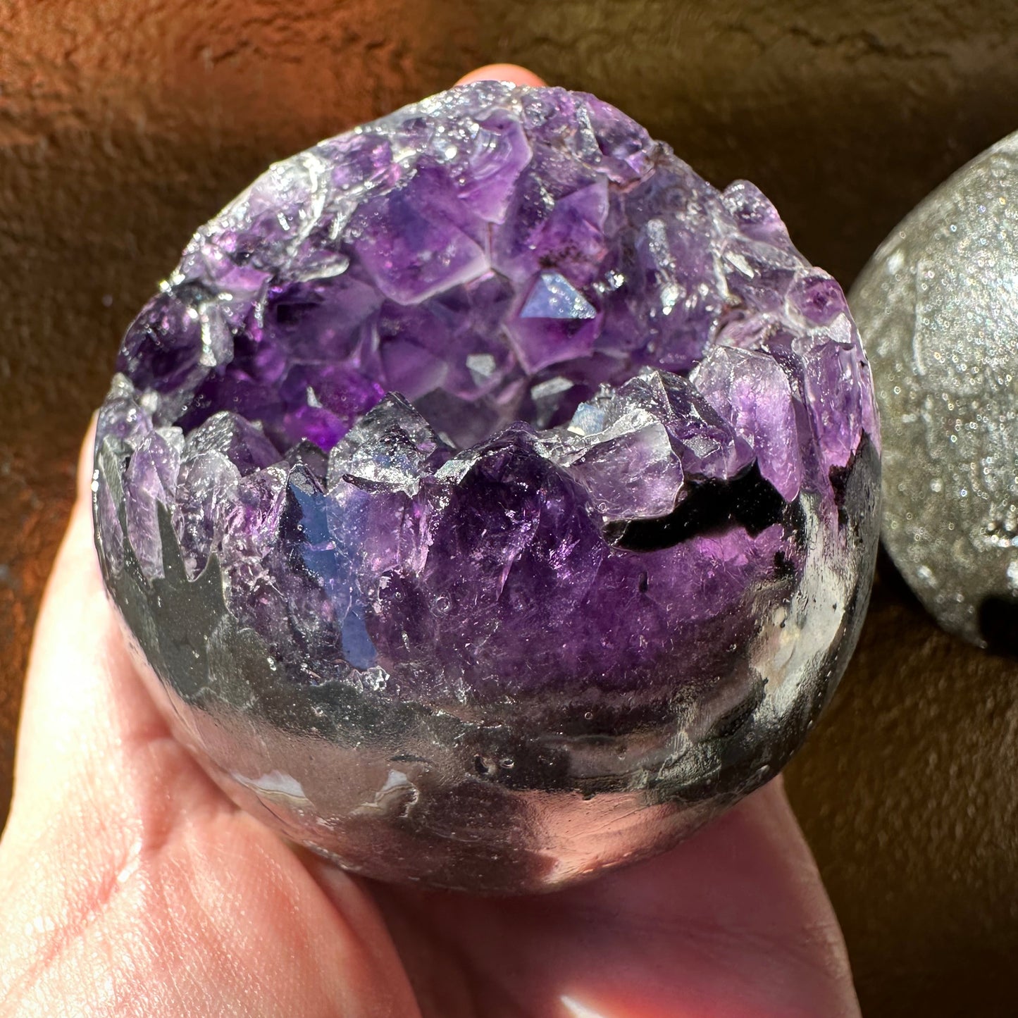 Amethyst Spheres