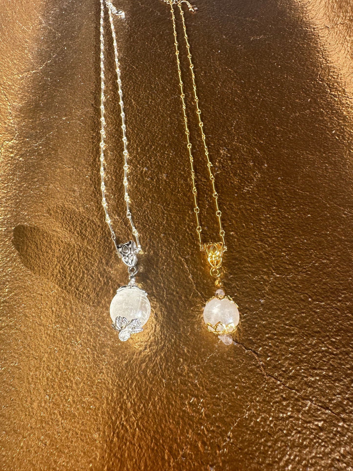 Moonstone Pool of Light Necklace