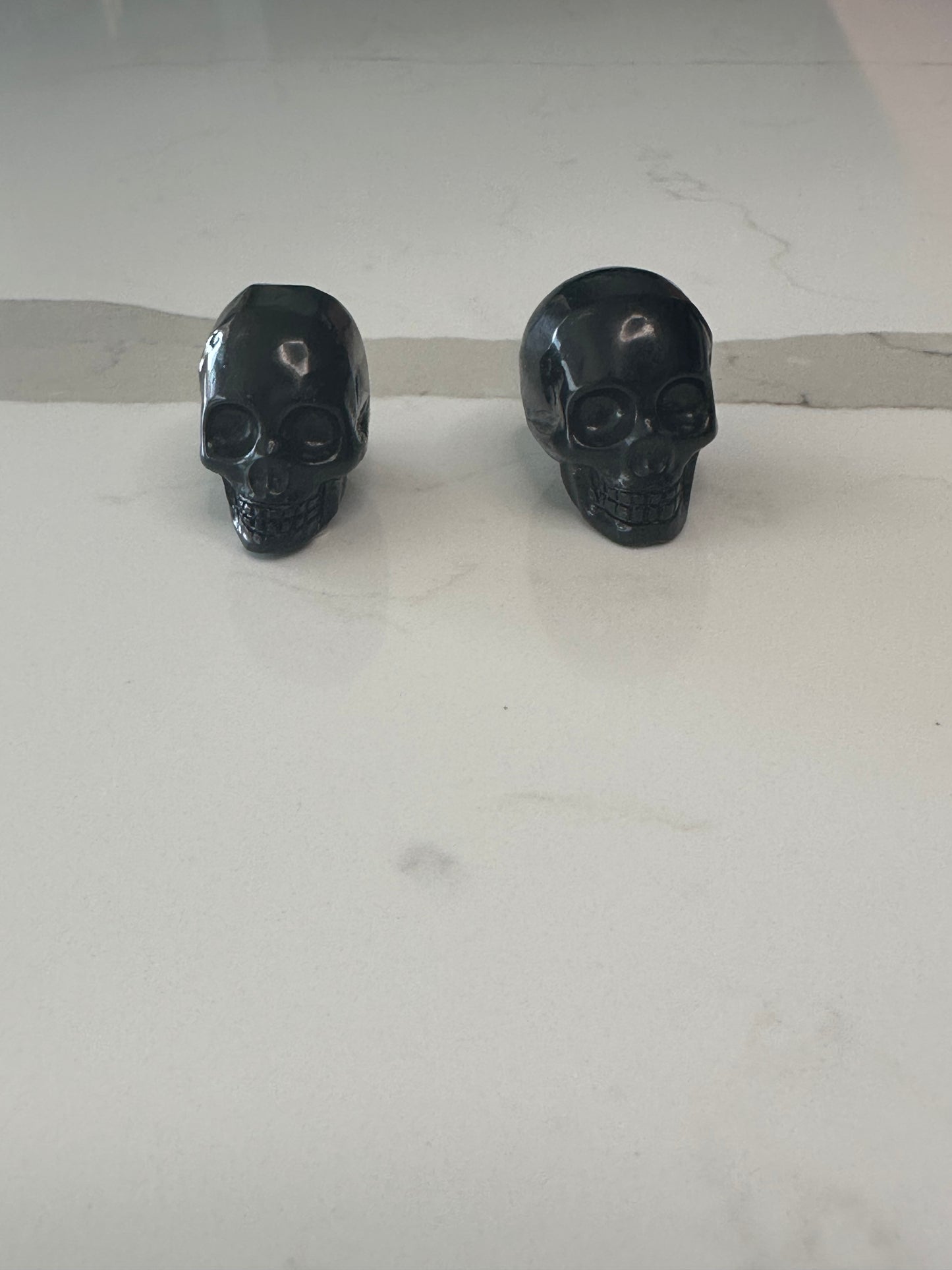 Mini Shungite Skulls (EMF Protection)