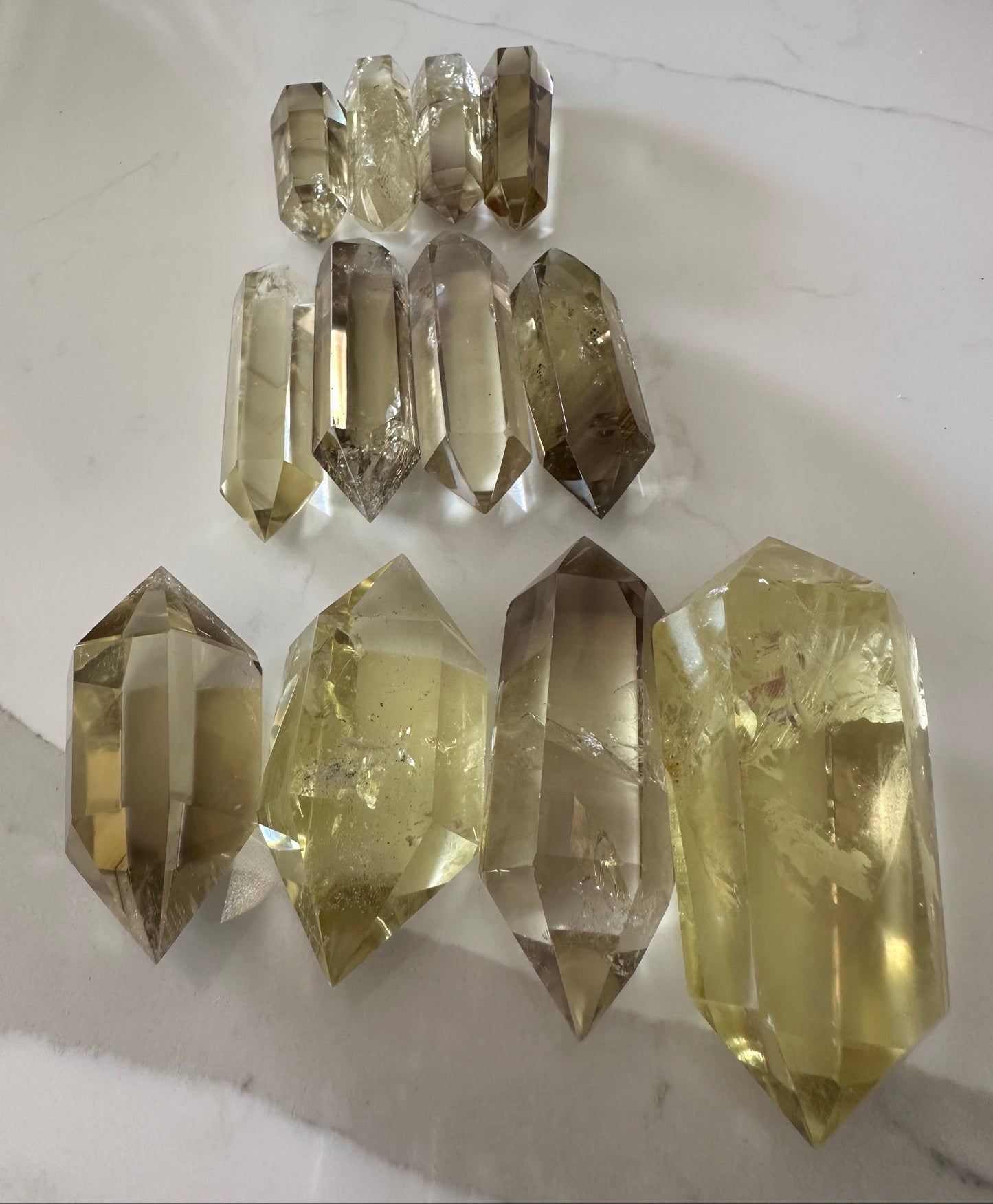 Smoky Citrine Double Terminated Wand