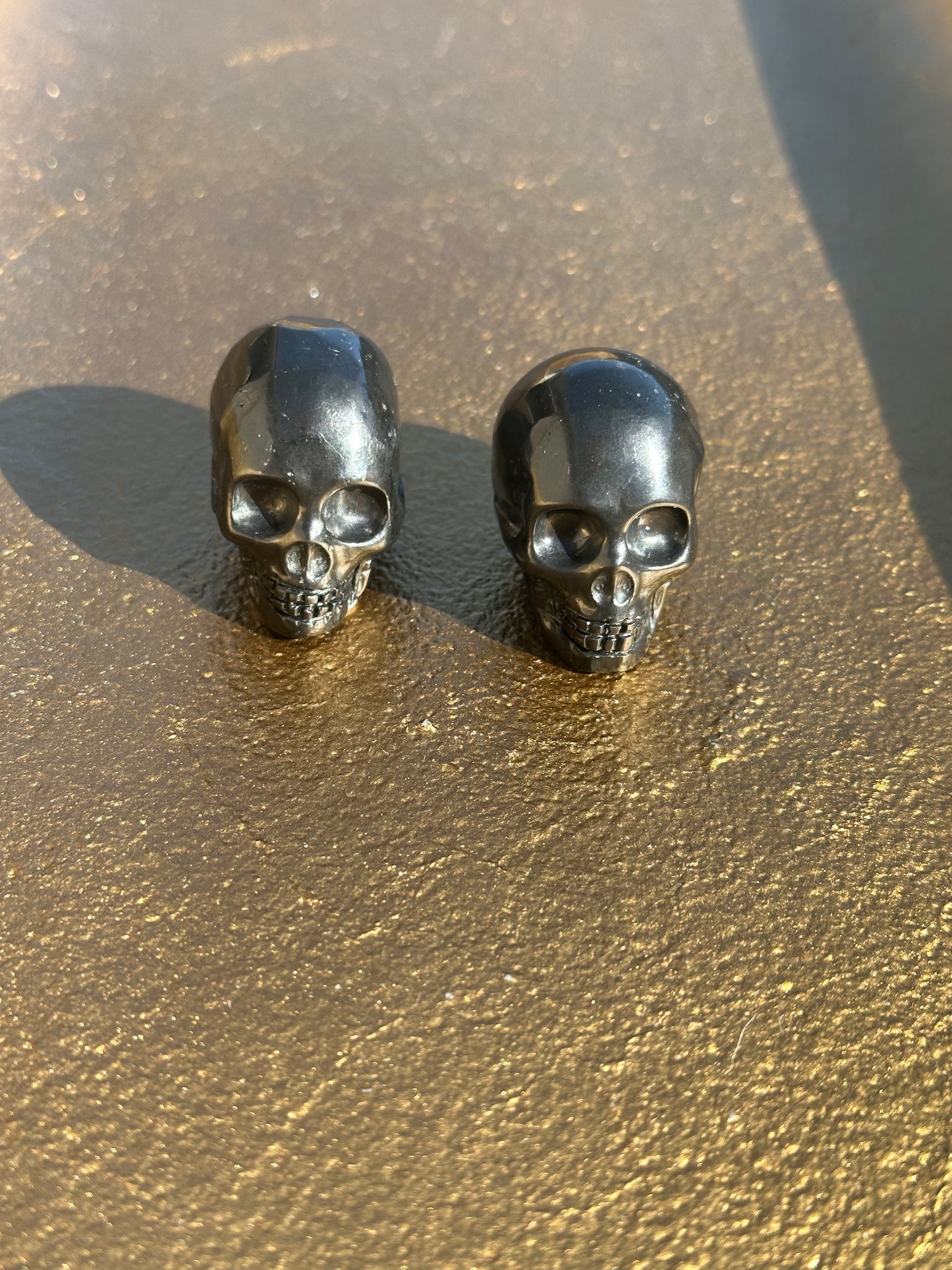 Mini Shungite Skulls (EMF Protection)