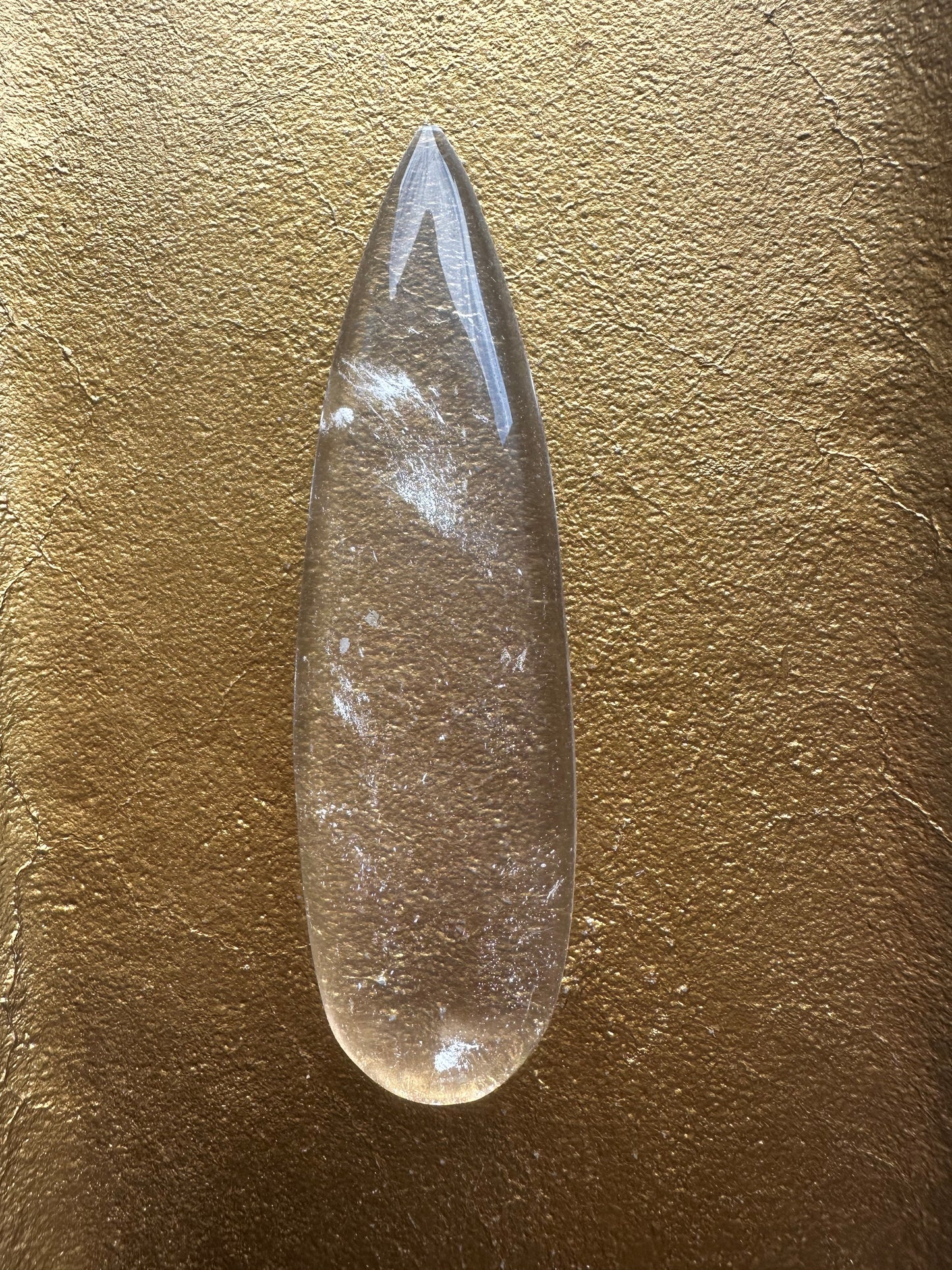 Large Clear Quartz Drop