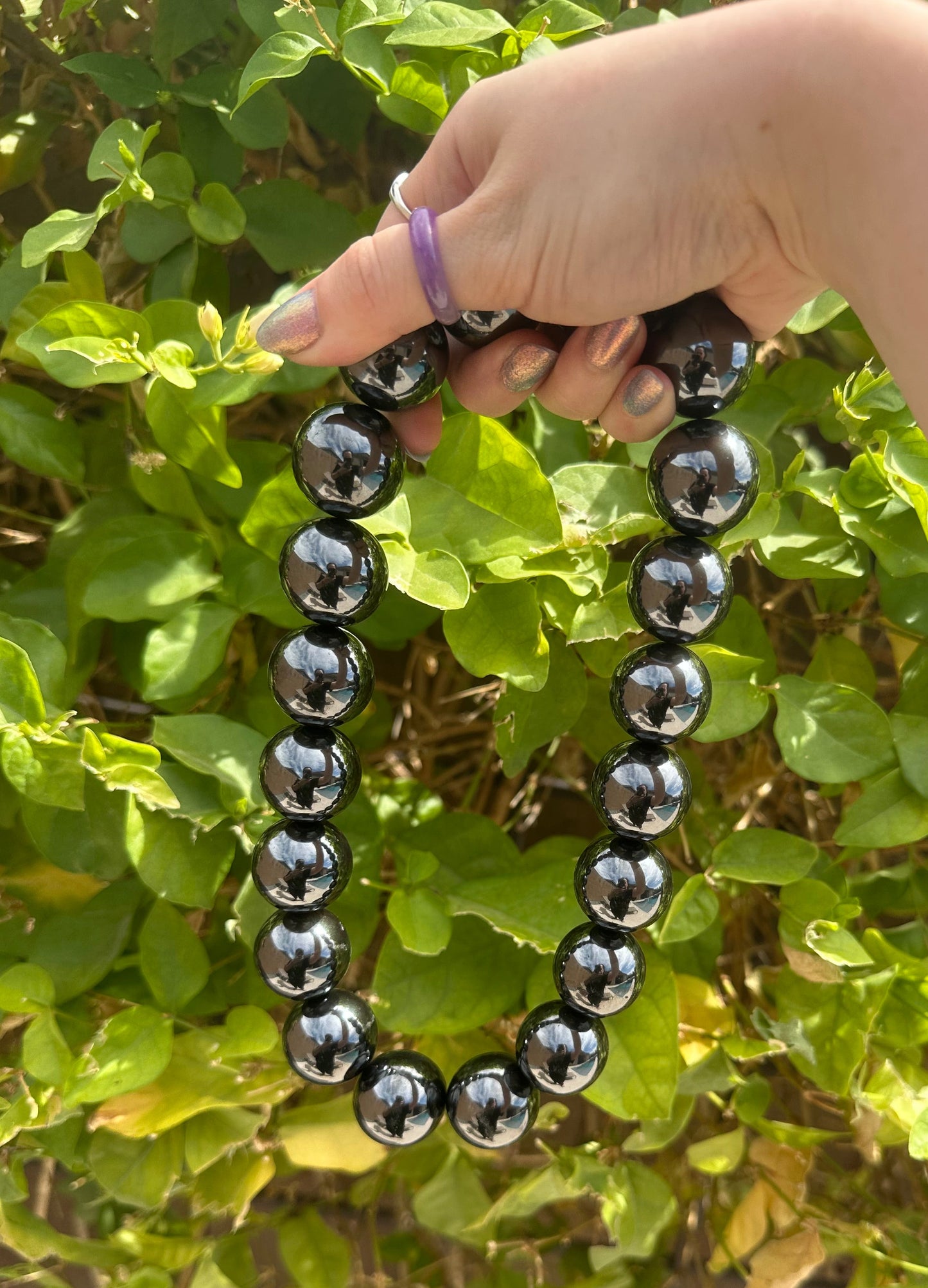 Magnetized Hematite Spheres