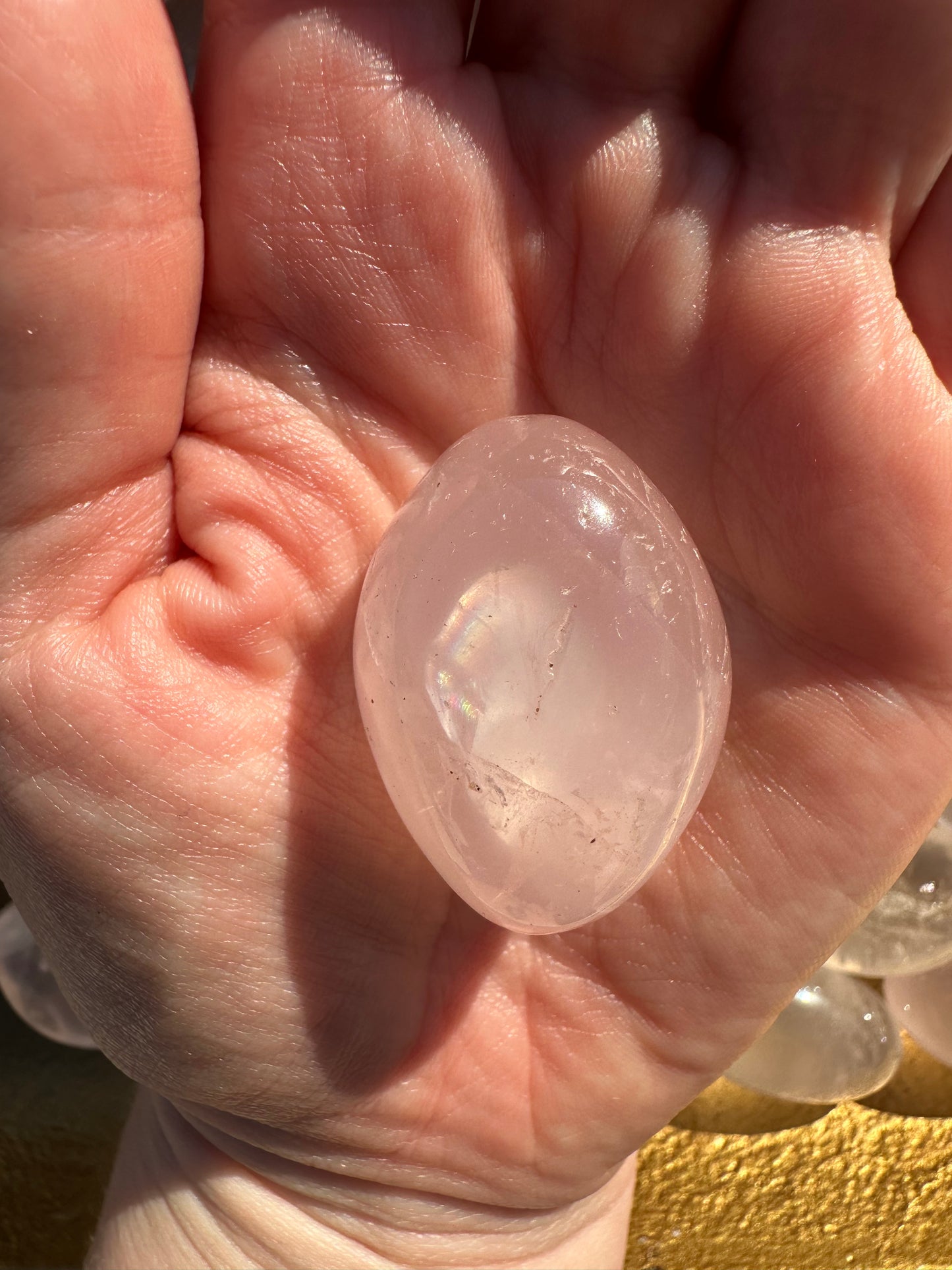 Gemmy Rose Quartz Tumble