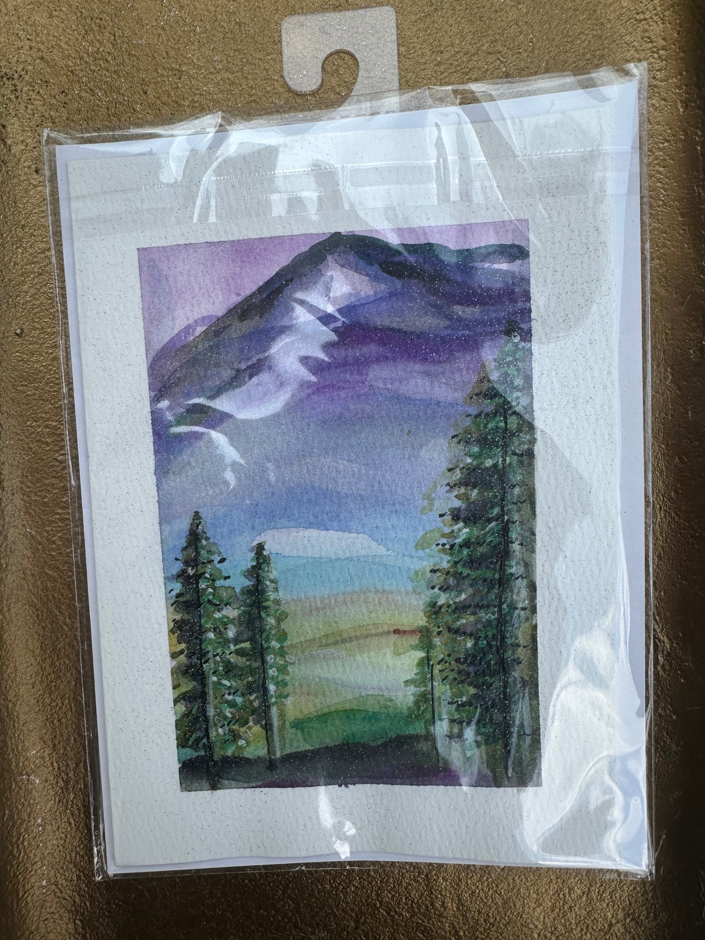 Handmade Mountain Cards