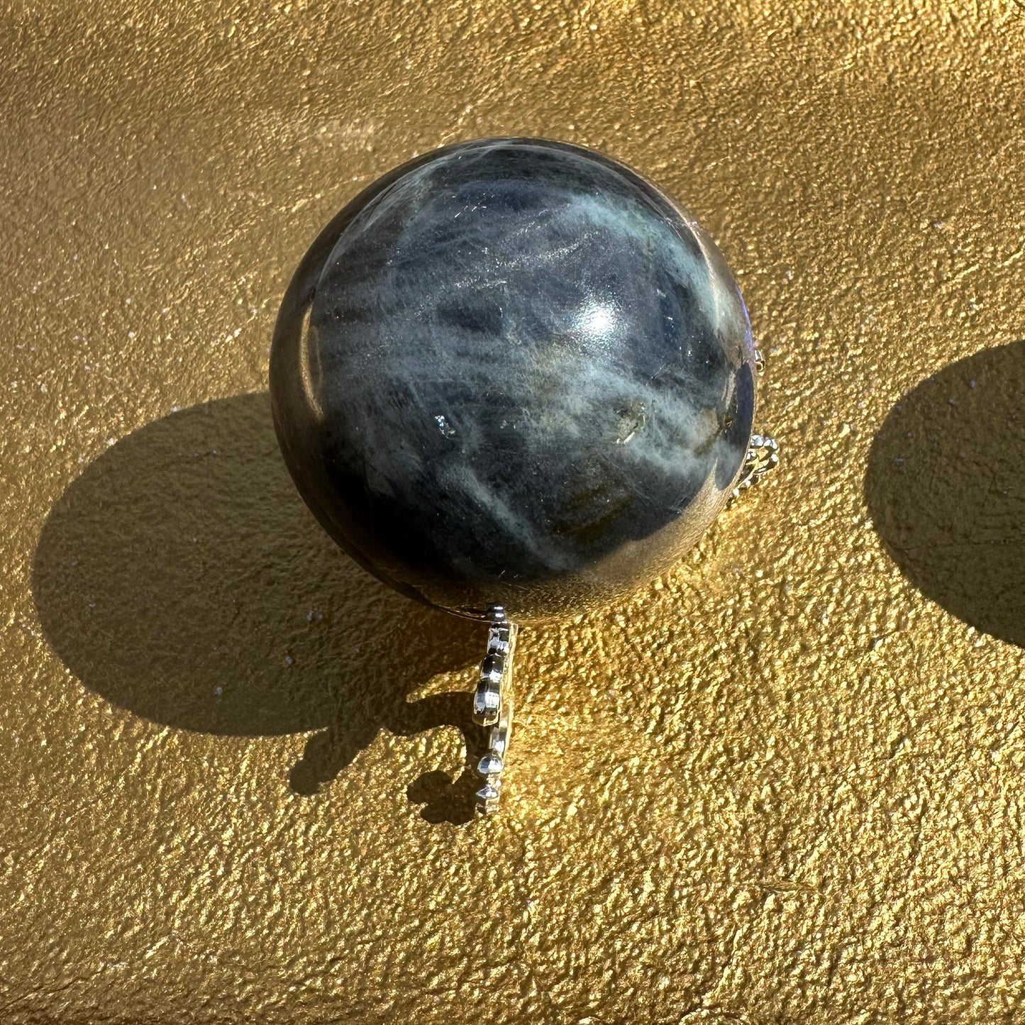 Small Starry Labradorite Spheres