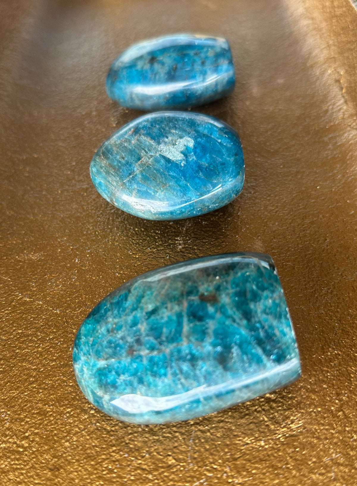 Blue Apatite Free Form