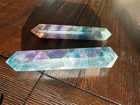 Rainbow Fluorite Wands