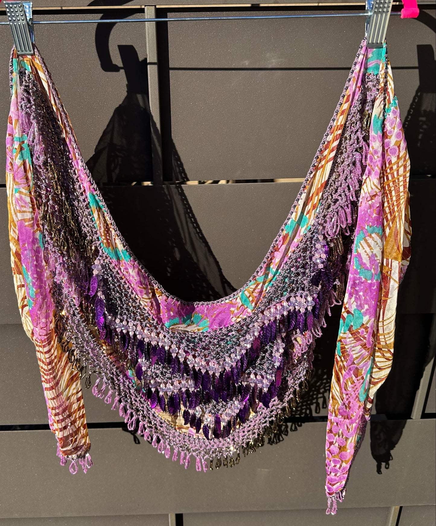 Purple Hipscarf