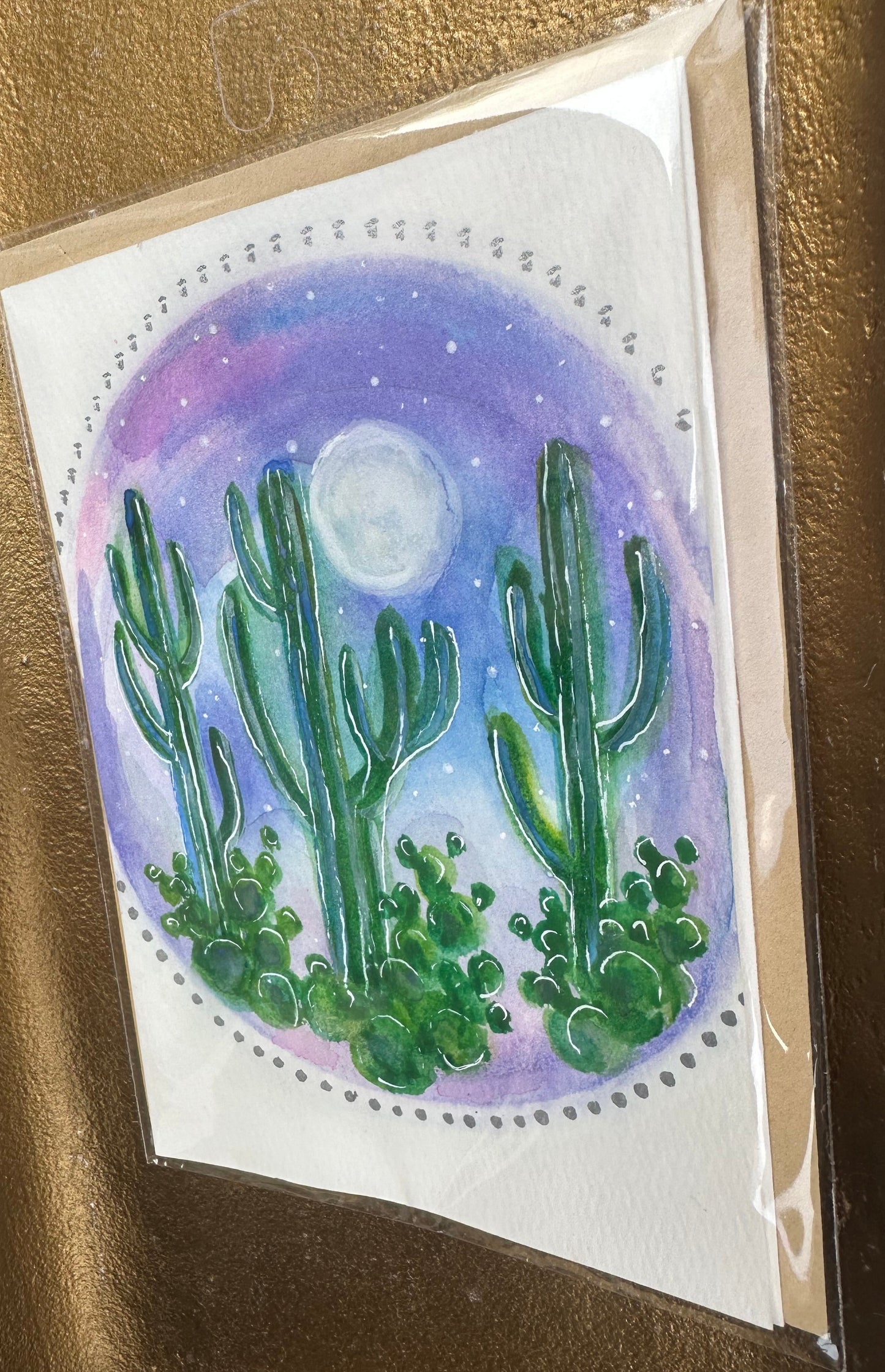 Midnight Desert Card