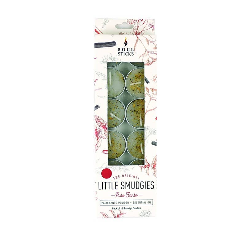 'Little Smudgies' Palo Santo Smudge Candle (12)