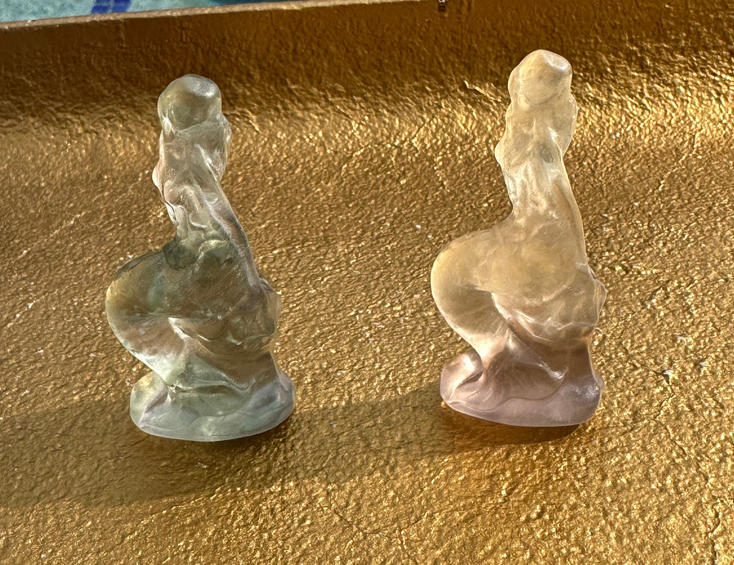 Mini Rainbow Fluorite Mermaid