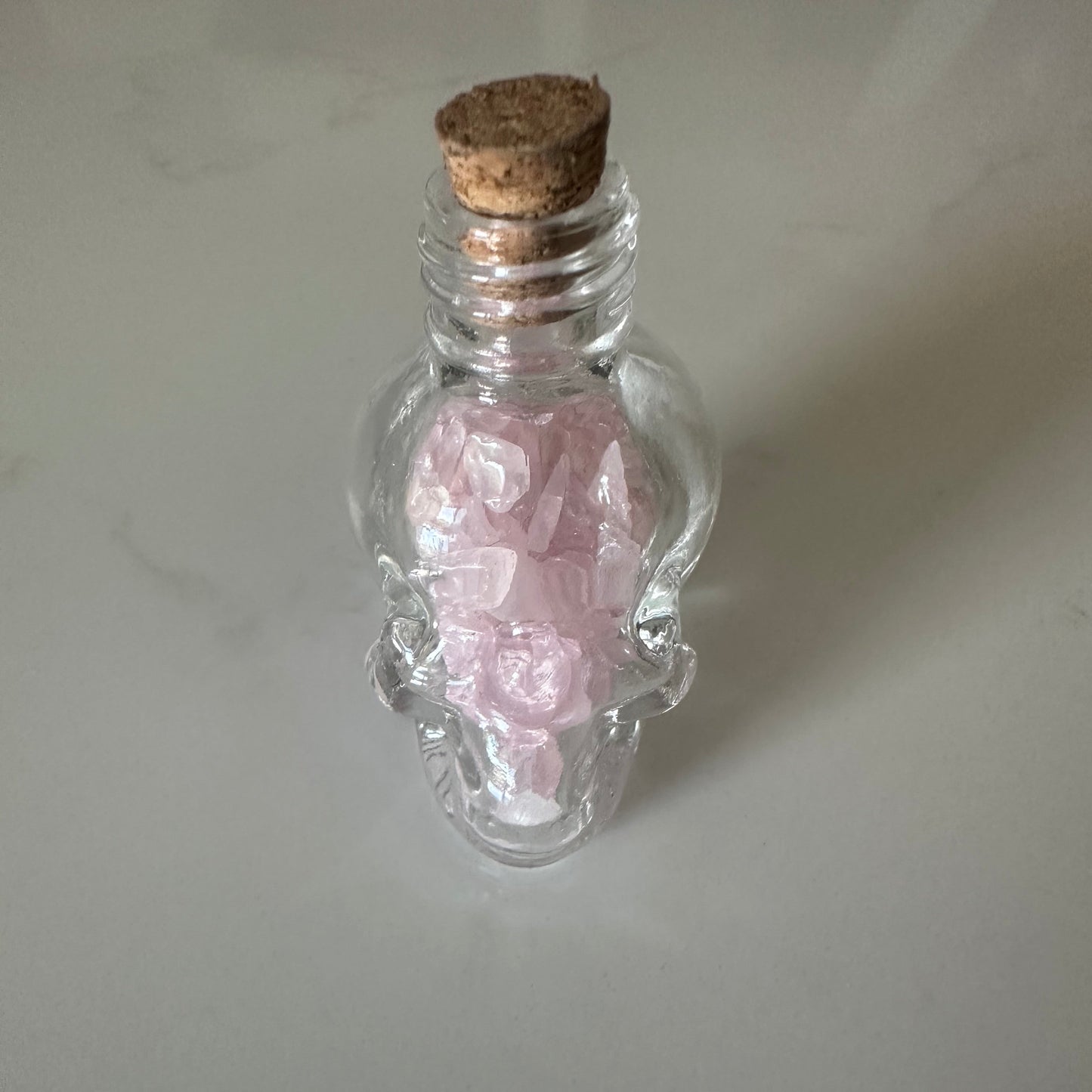 Skull Crystal Chip Jar