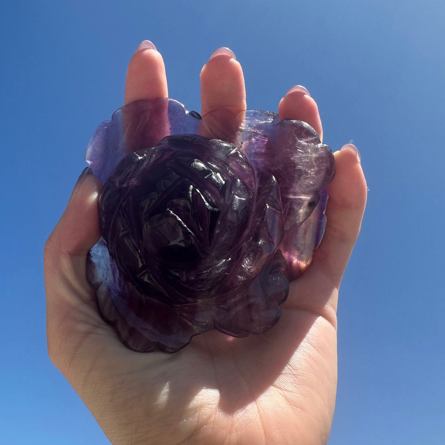 Fluorite Rose