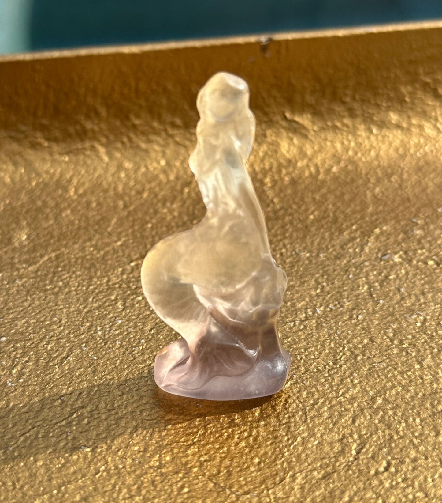 Mini Rainbow Fluorite Mermaid