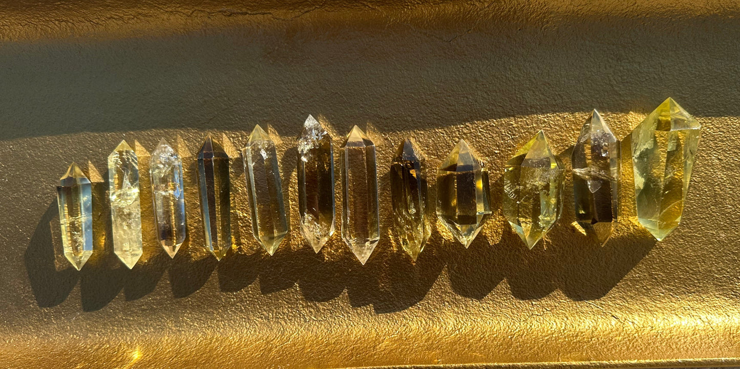 Smoky Citrine Double Terminated Wand
