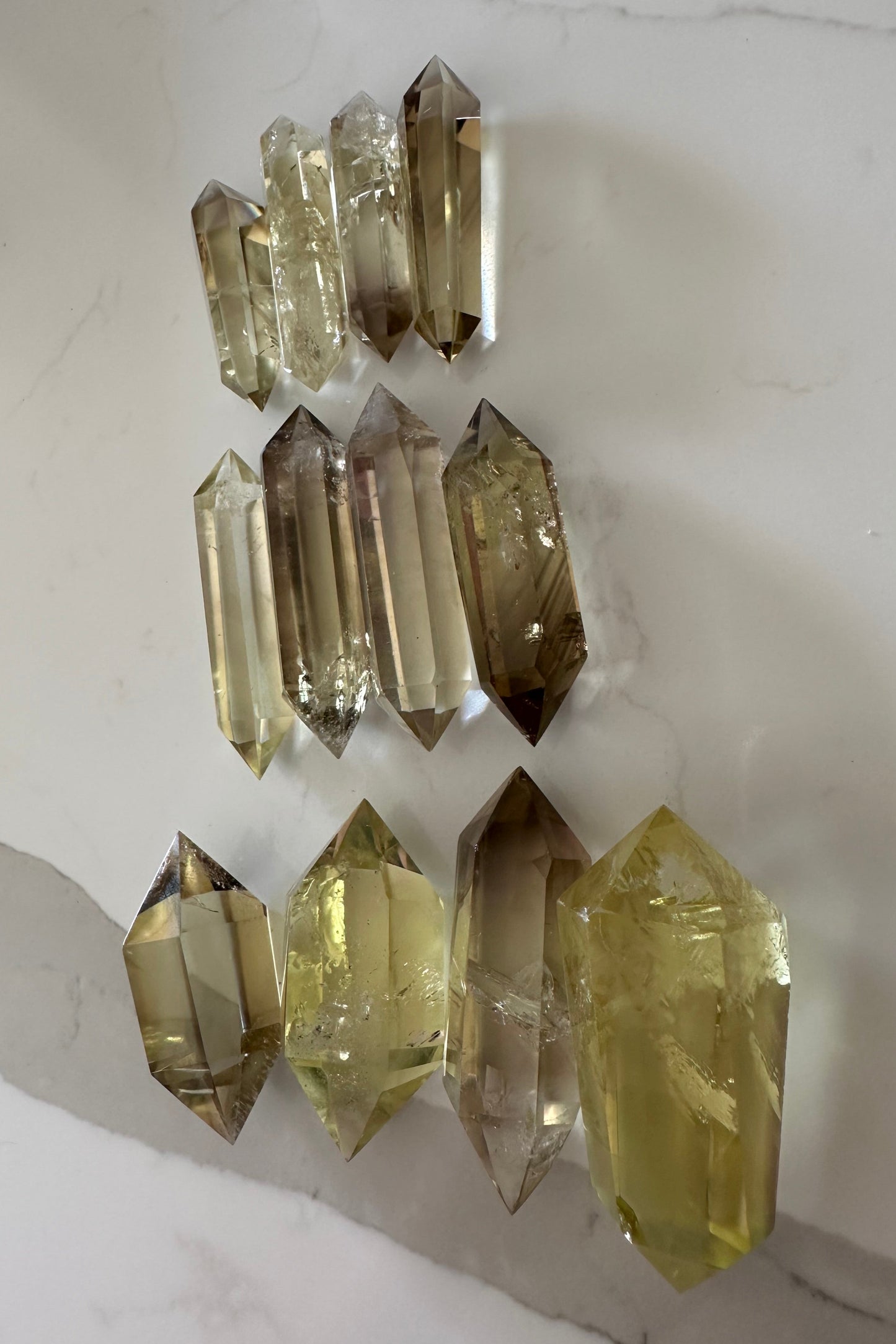 Smoky Citrine Double Terminated Wand