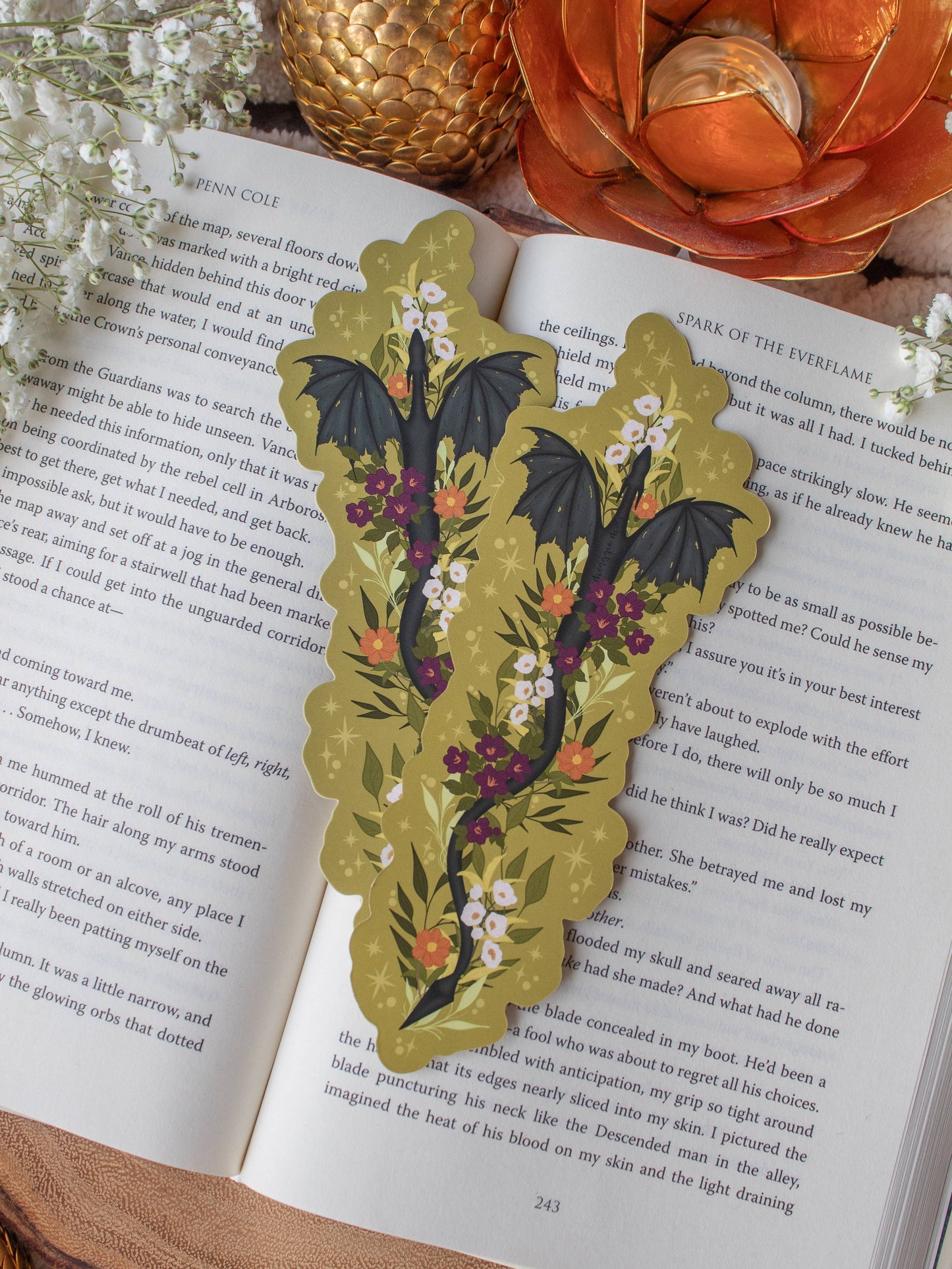 Throne of Glass Abraxos Die-Cut Bookmark
