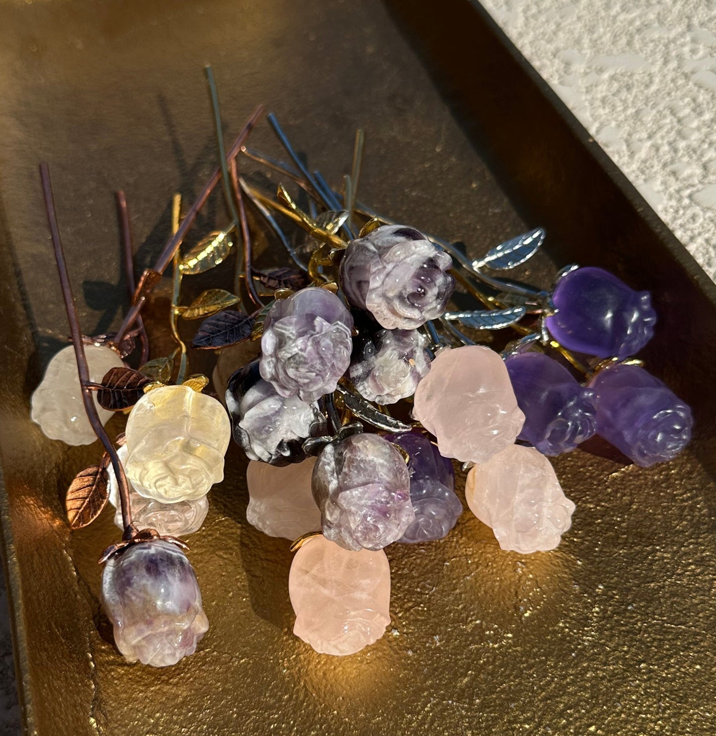 Everlasting Mini Crystal Rose