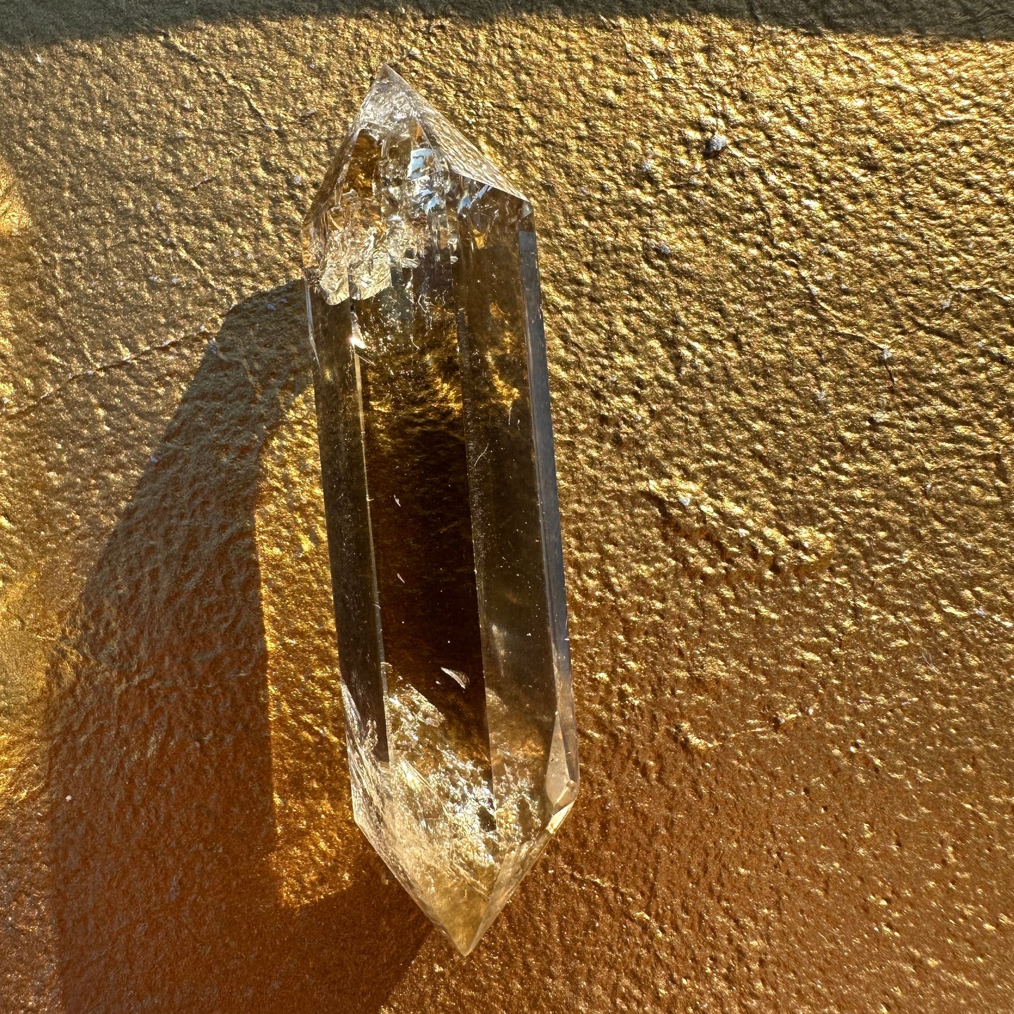 Smoky Citrine Double Terminated Wand