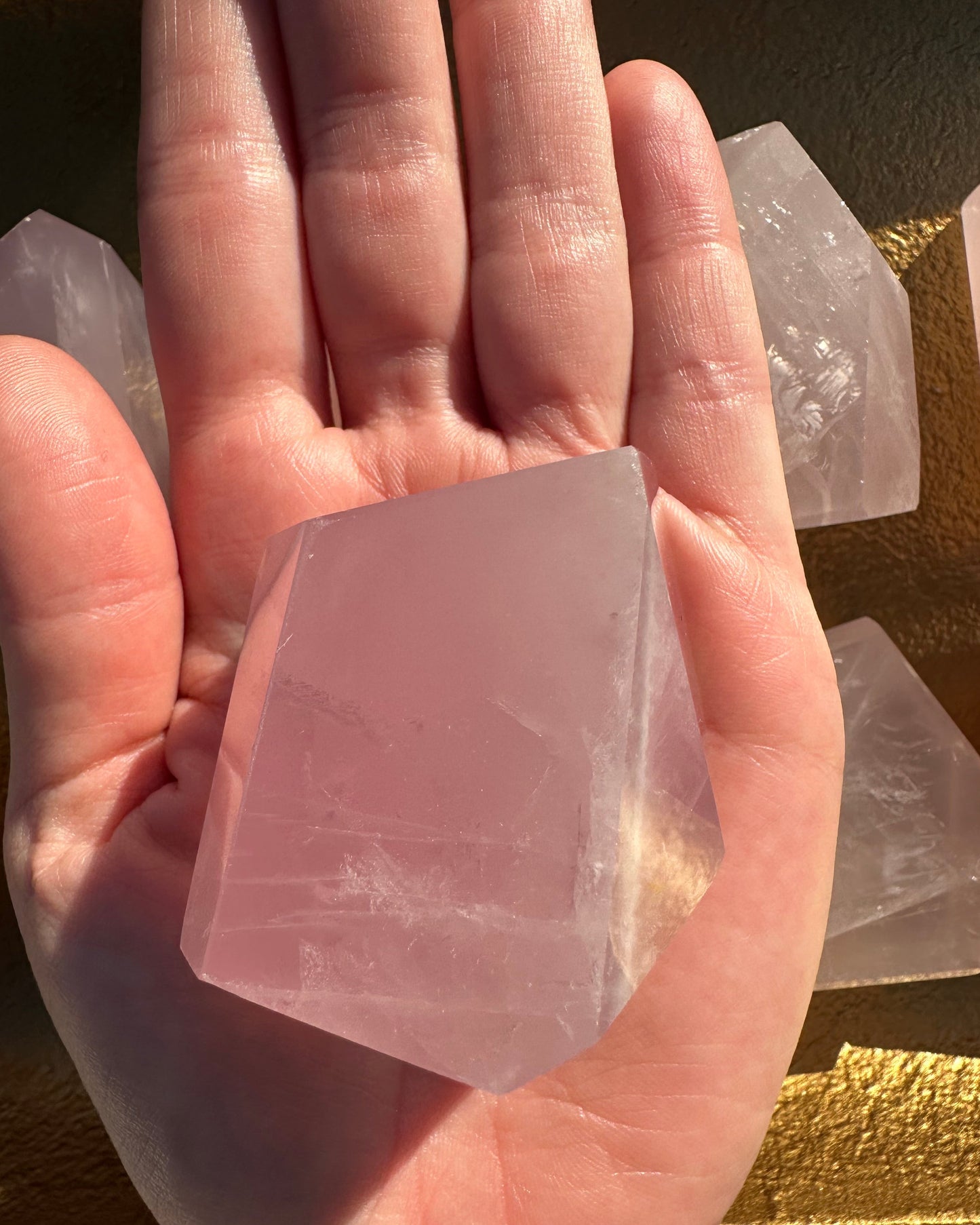 Gemmy Rose Quartz Freeforms