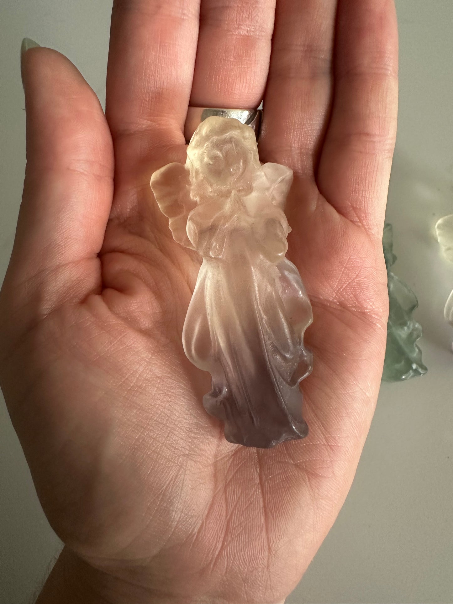 Rainbow Fluorite Angel