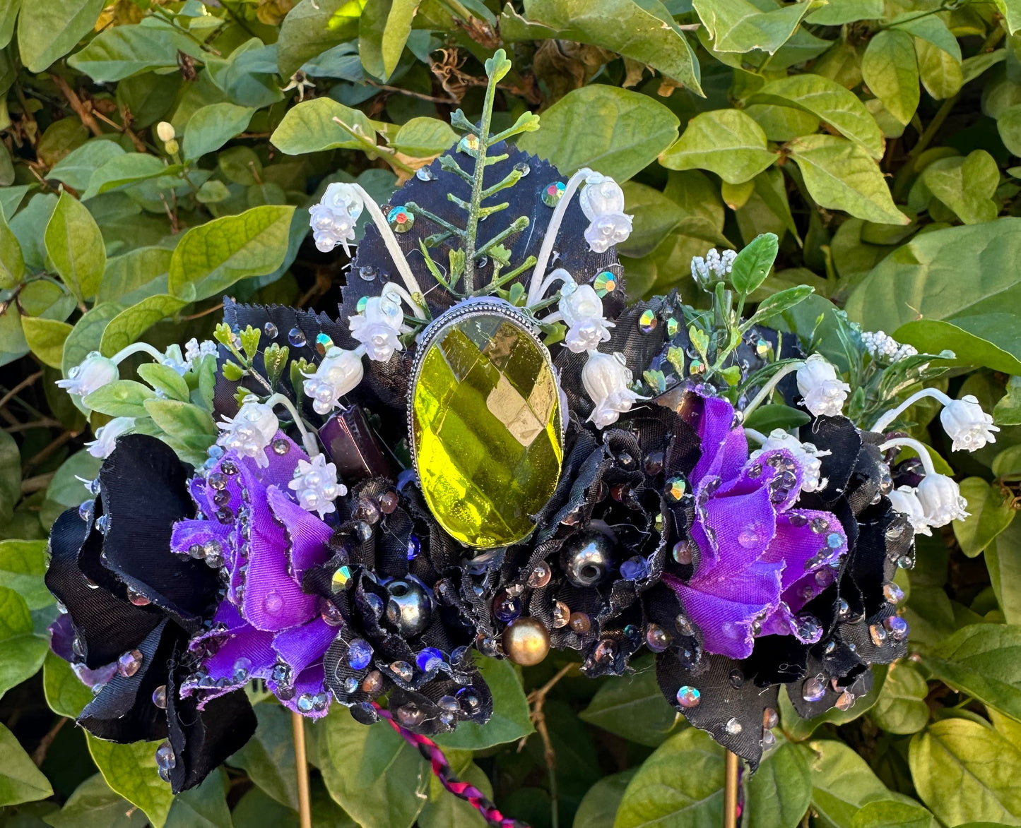 Mystic Topaz Flower Crown