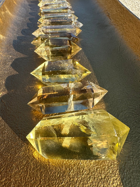 Smoky Citrine Double Terminated Wand