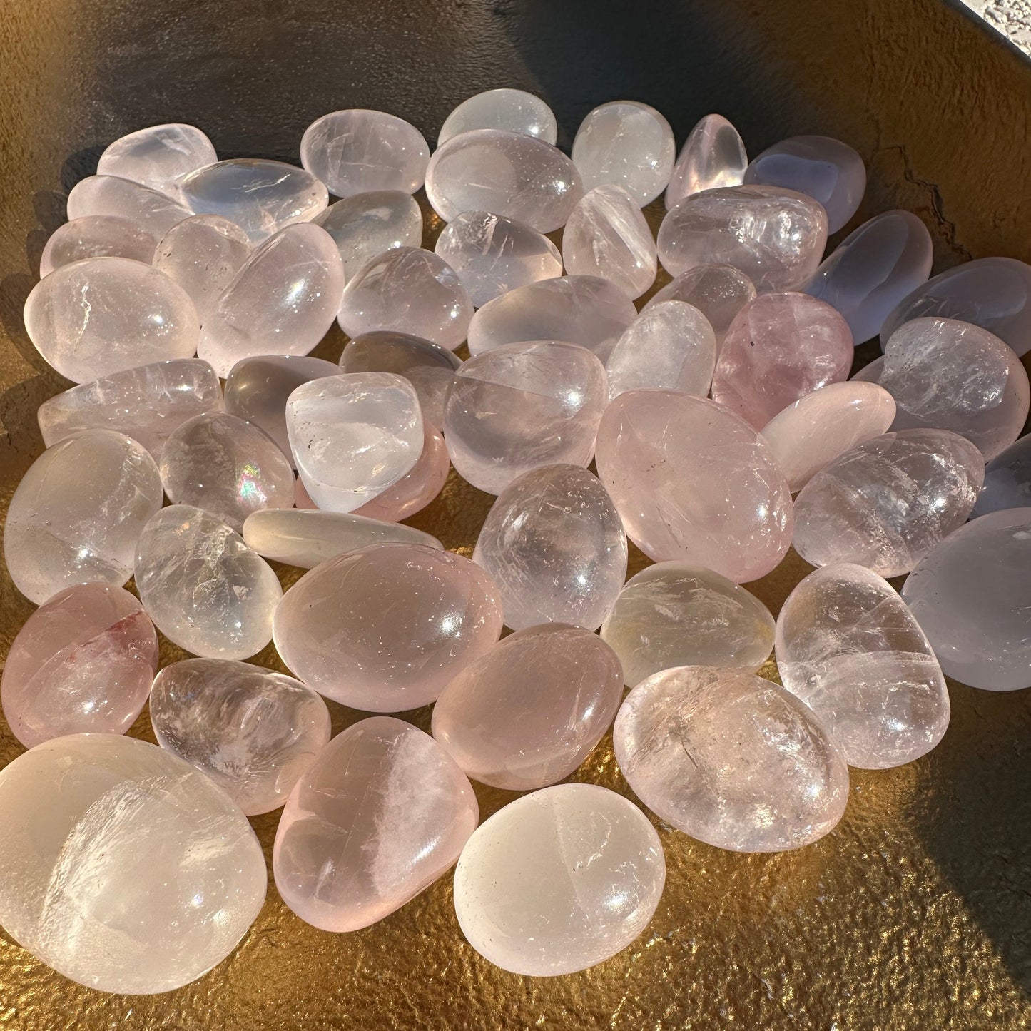 Gemmy Rose Quartz Tumble