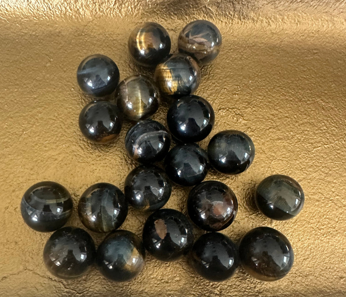Mini Blue Tigers Eye Sphere