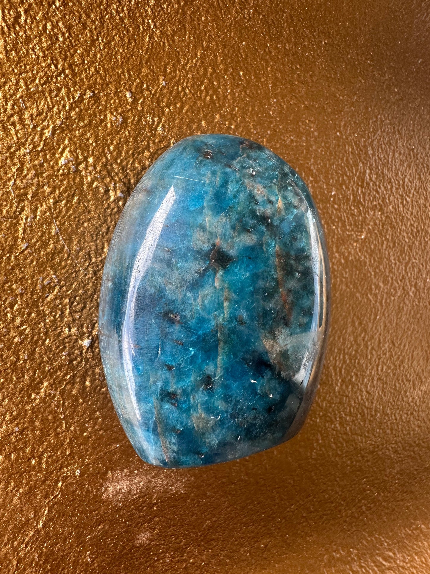 Blue Apatite Free Form