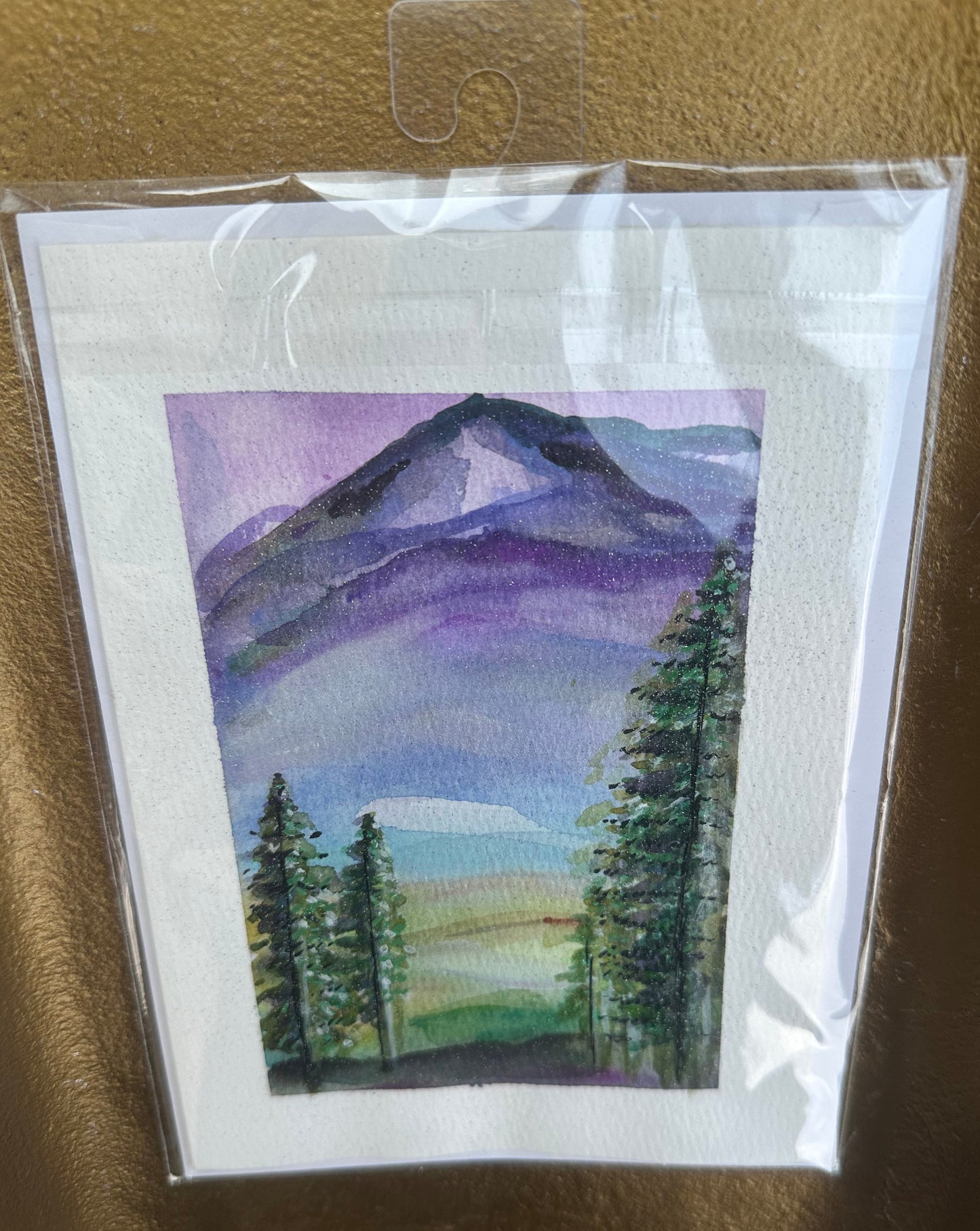 Handmade Mountain Cards