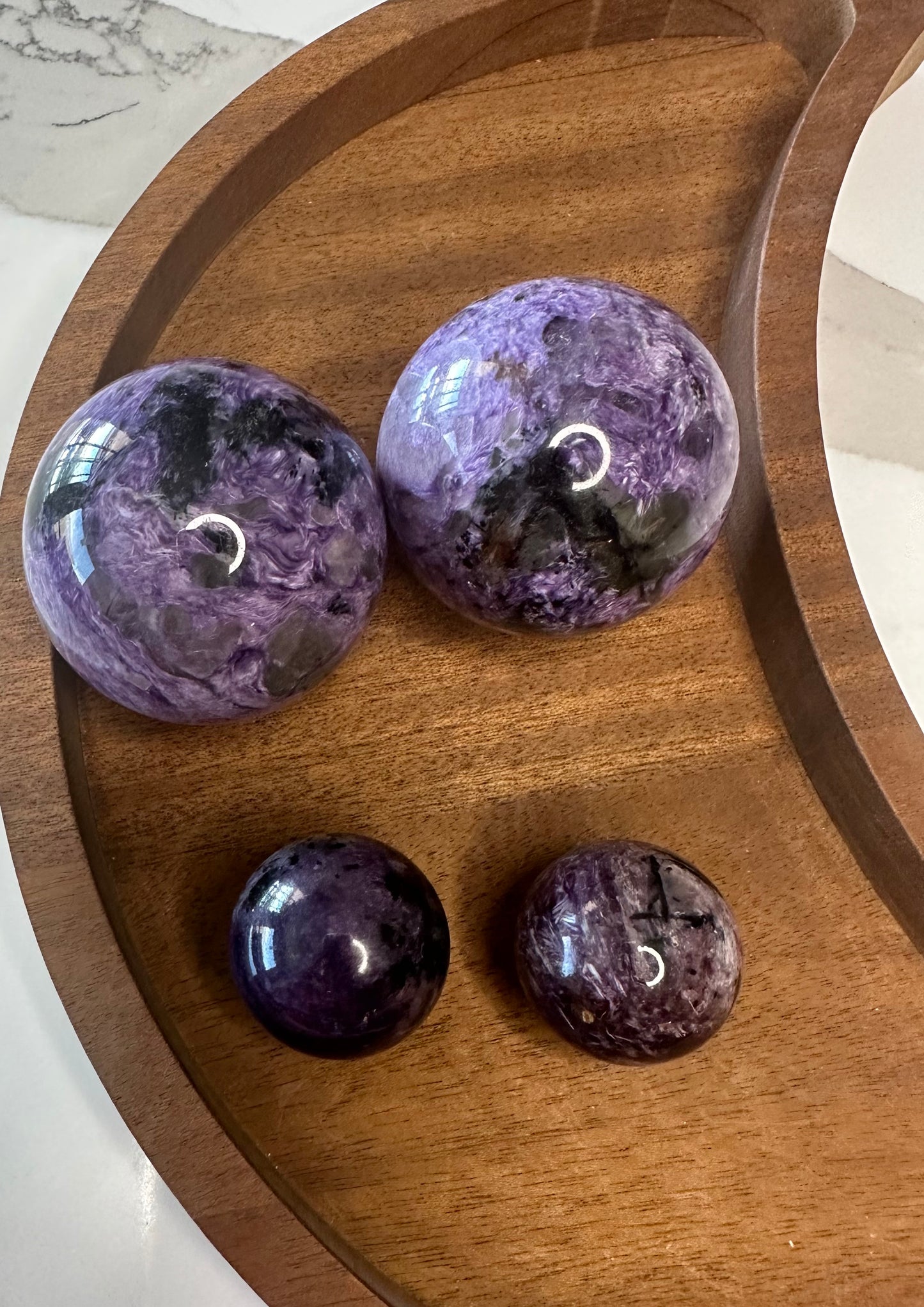 Charolite Spheres