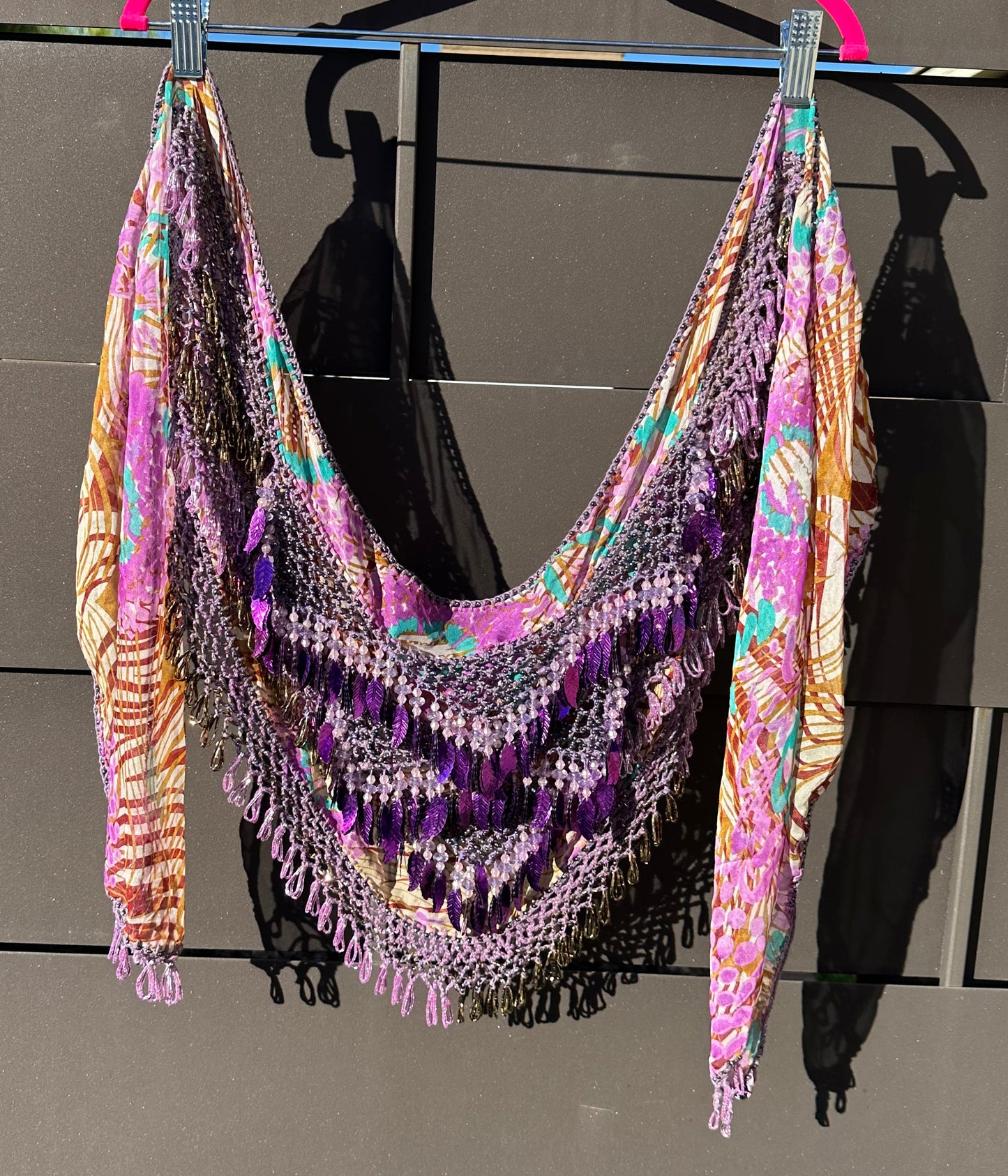 Purple Hipscarf